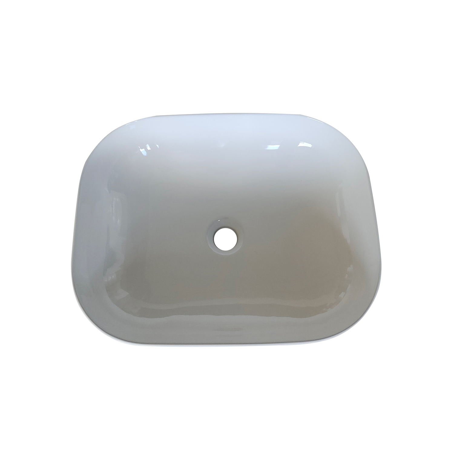 Altair Tahoe Oval Ceramic Bathroom Vanity Sink - image 1