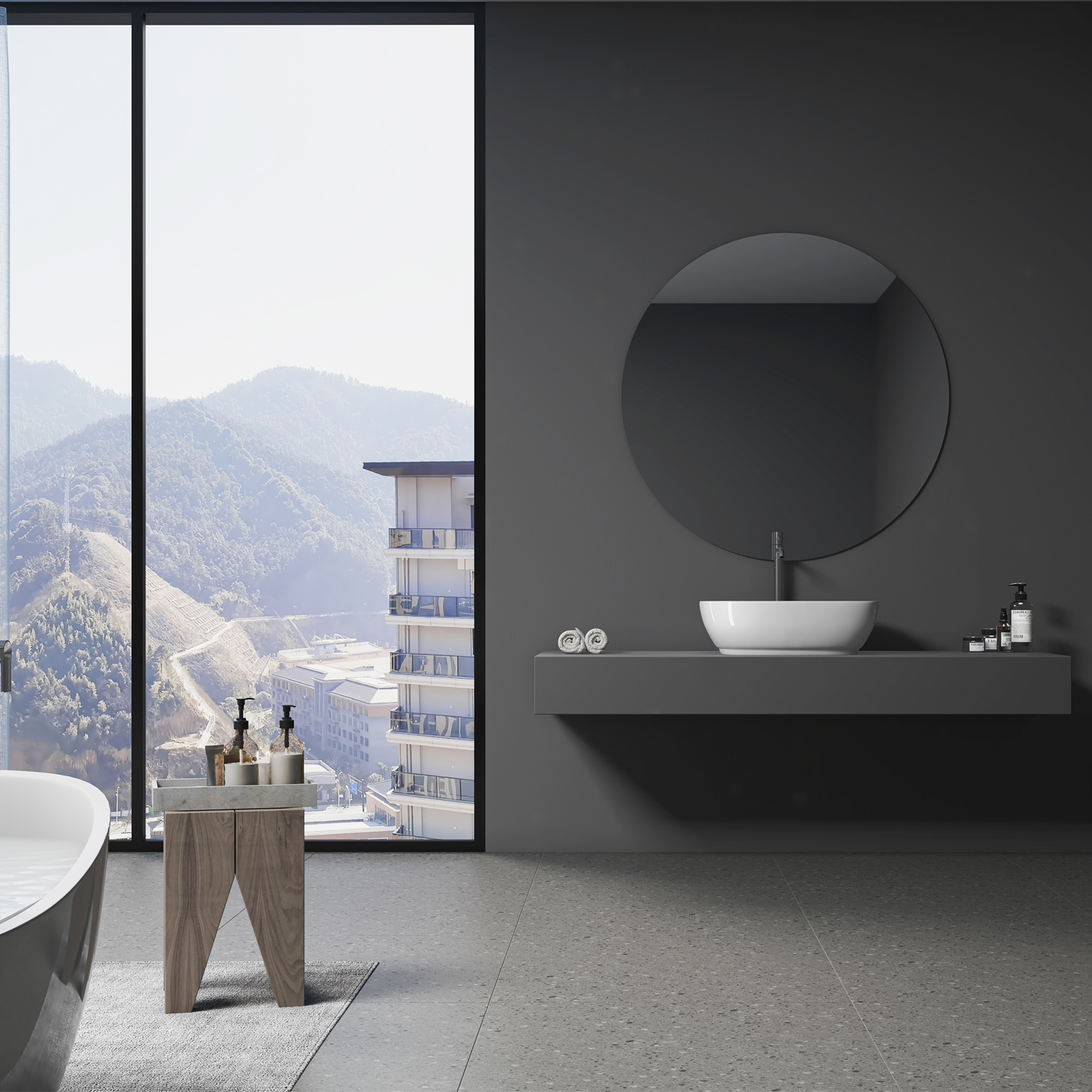 Altair Tahoe Oval Ceramic Bathroom Vanity Sink - image 10