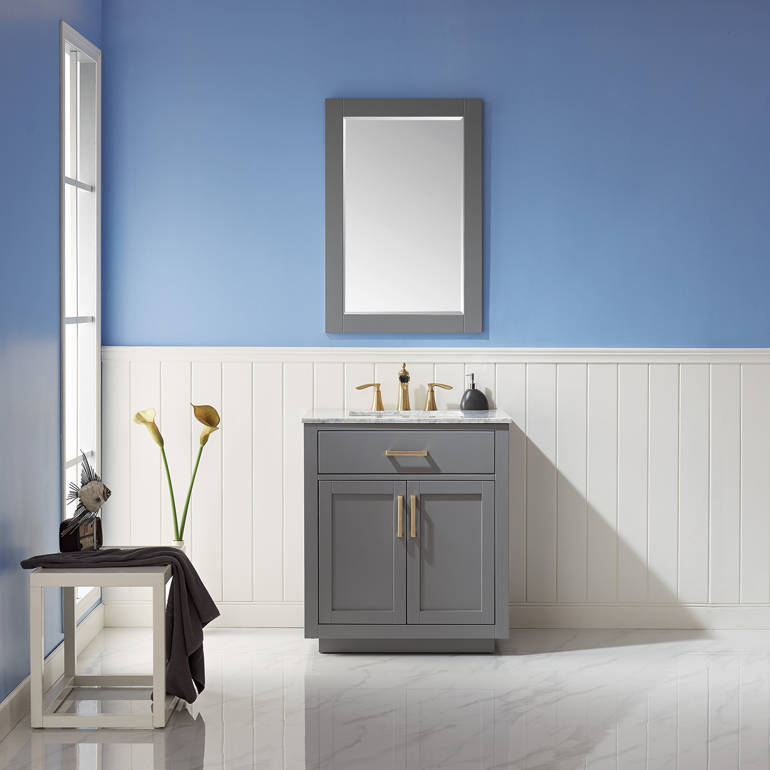 Altair Ivy 30-Inch Single Bathroom Vanity - image 2