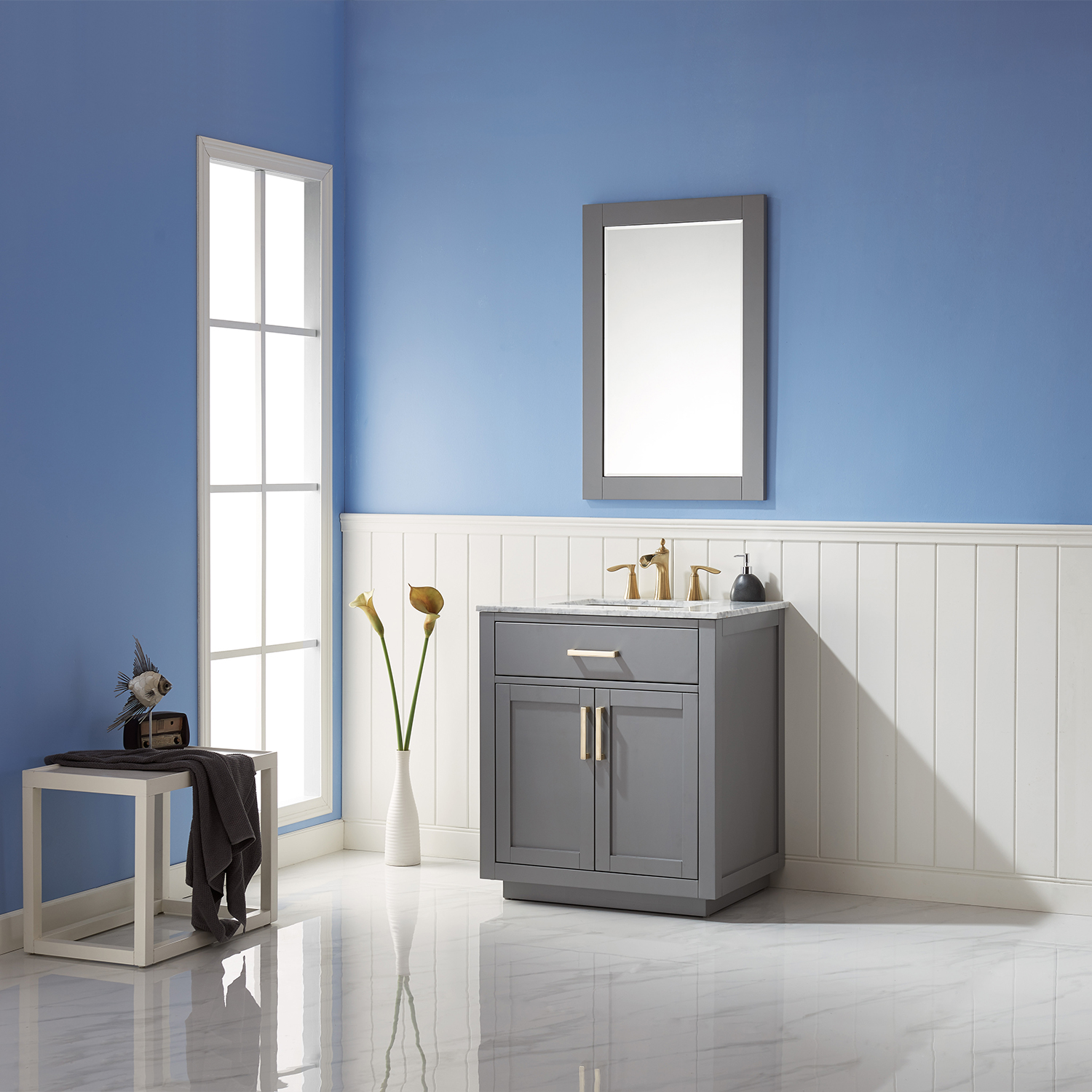 Altair Ivy 30-Inch Single Bathroom Vanity - image 3