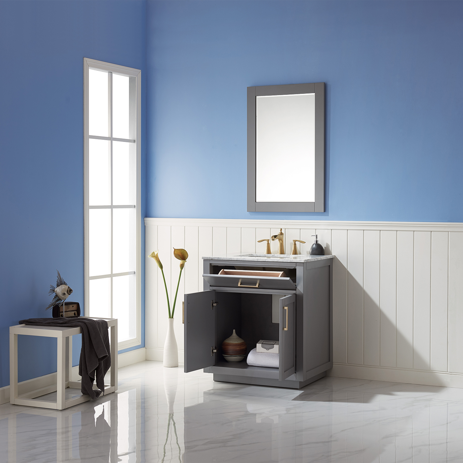 Altair Ivy 30-Inch Single Bathroom Vanity - image 4