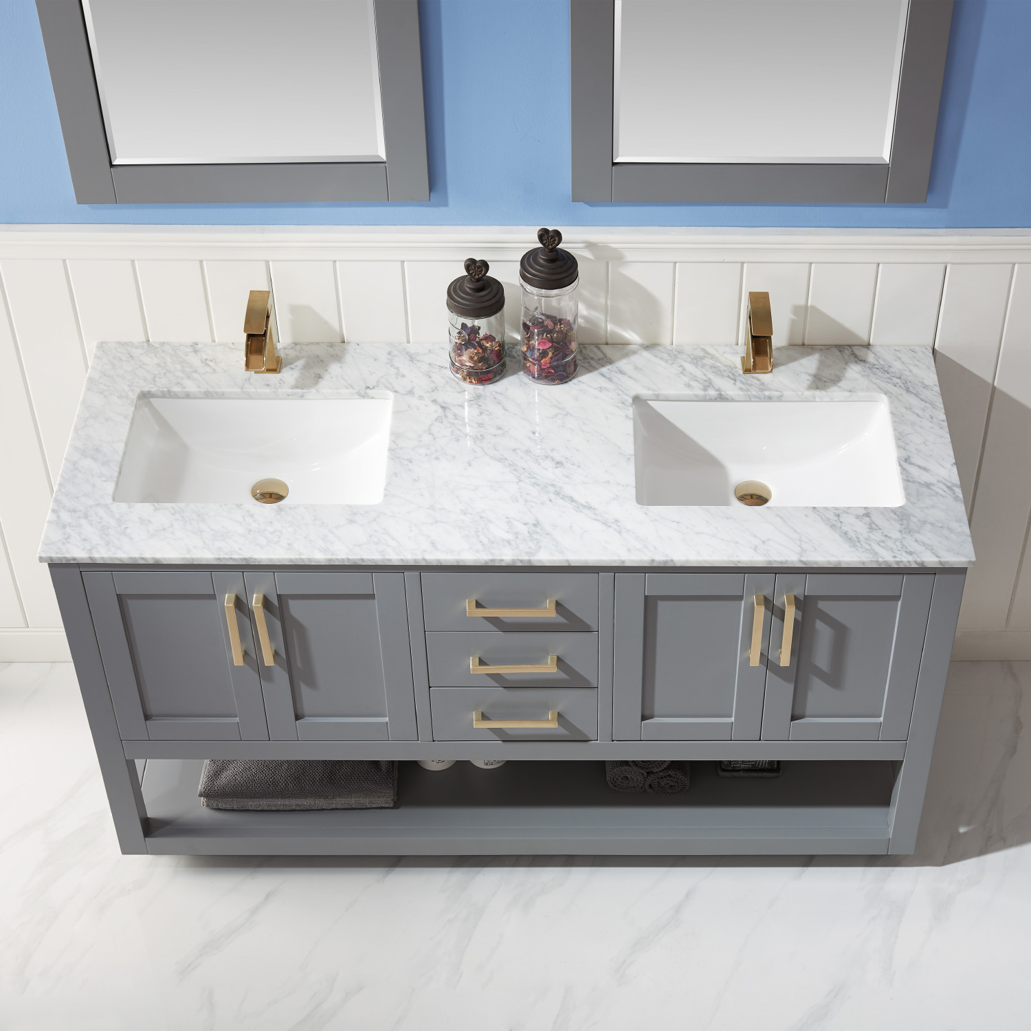 Altair Remi 60 Double Bathroom Vanity - image 5