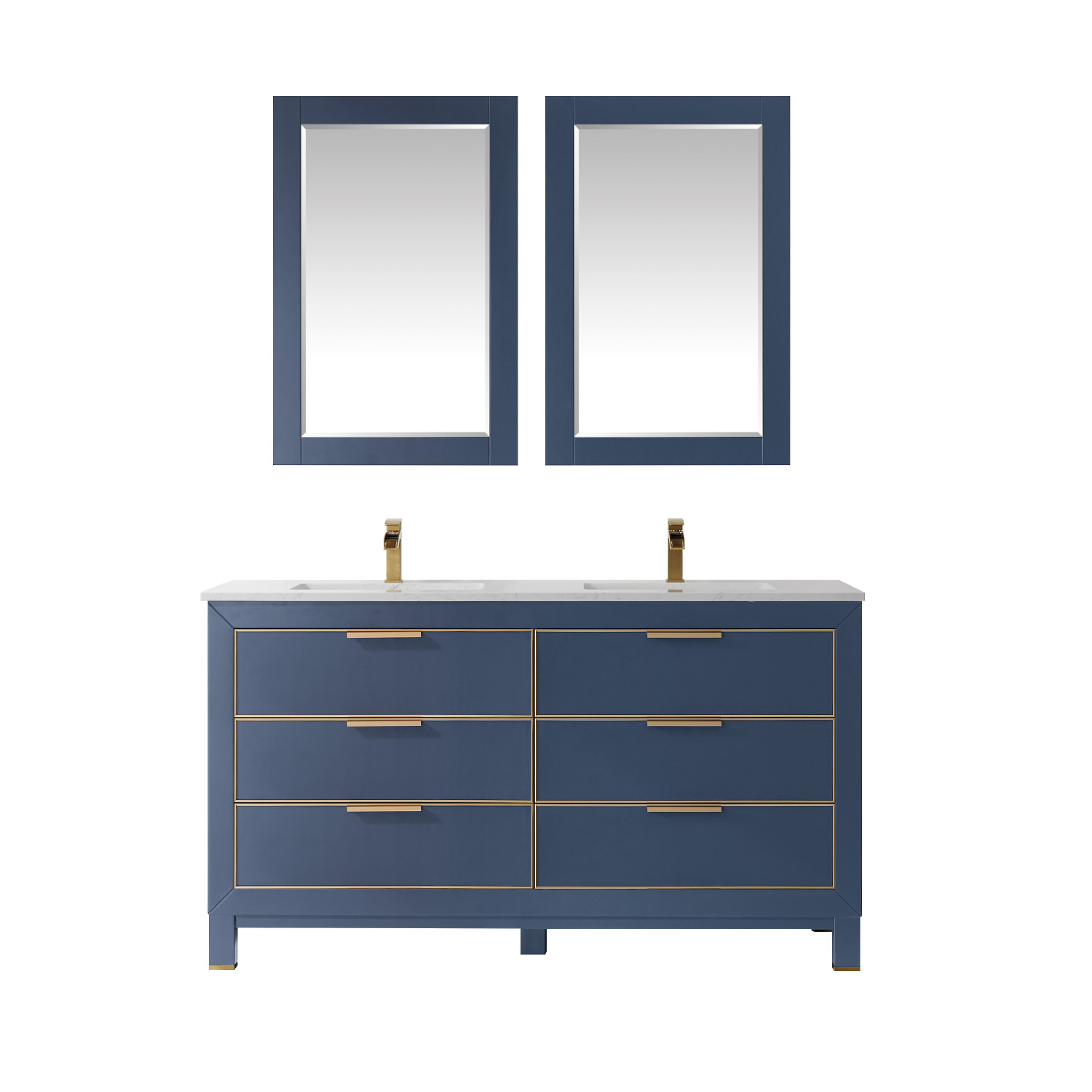 Altair Jackson 60 Double Bathroom Vanity - image 1