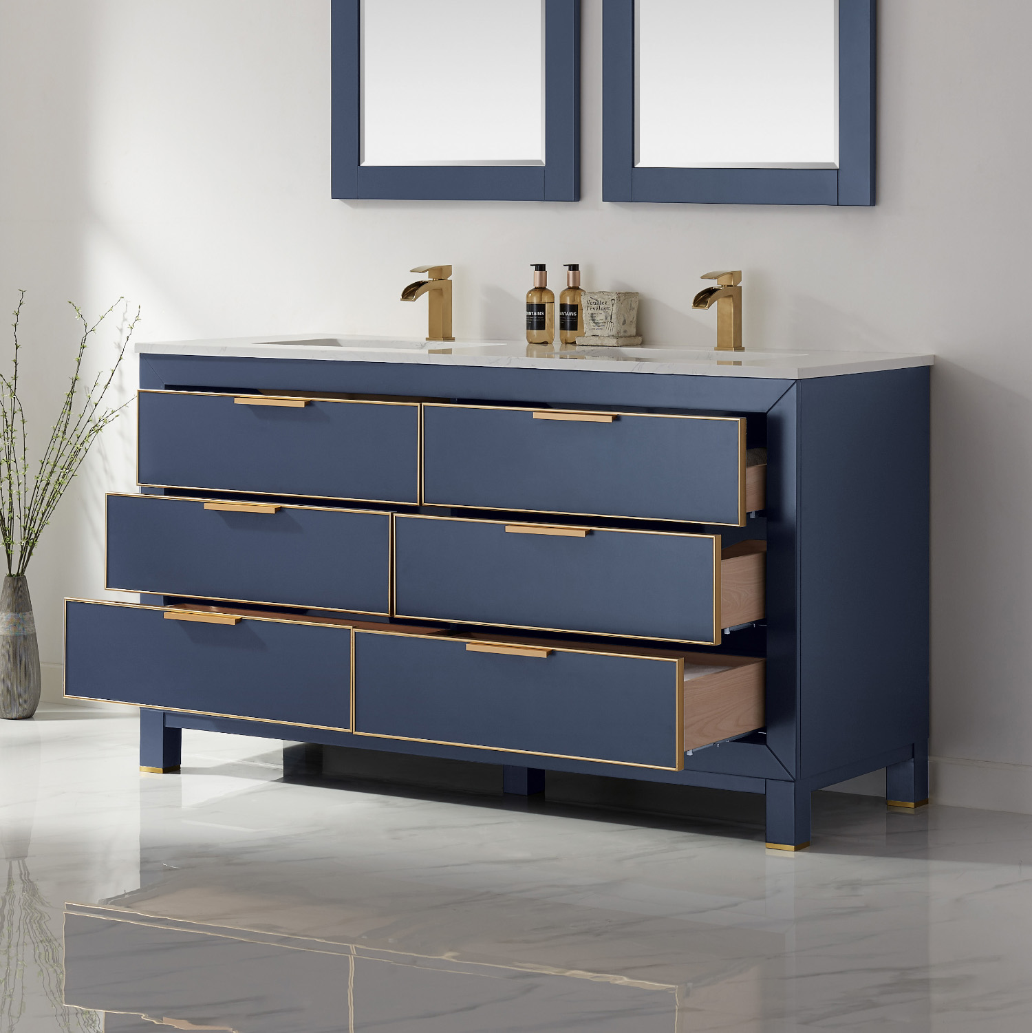 Altair Jackson 60 Double Bathroom Vanity - image 7