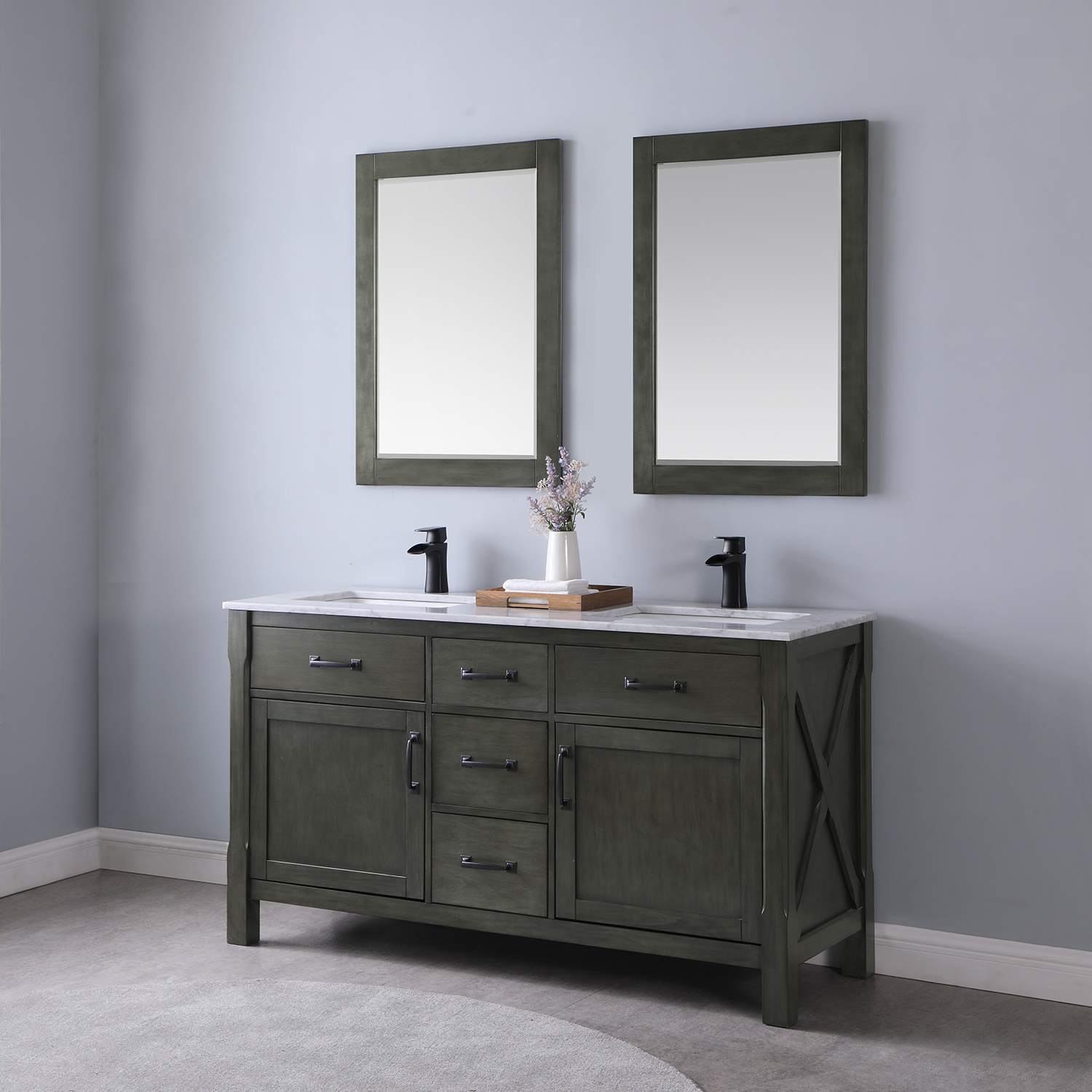 Altair Maribella 60" Double Bathroom Vanity - image 2