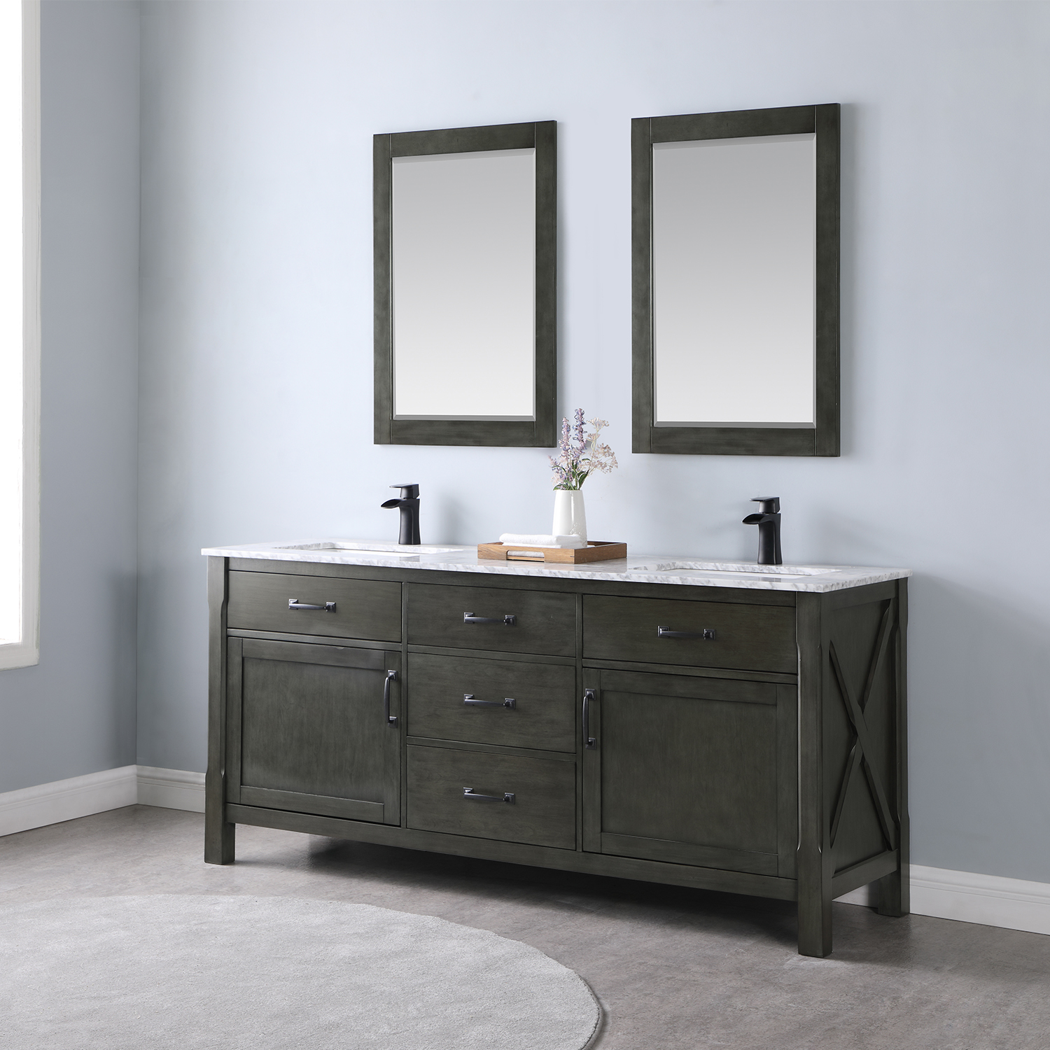 Altair Maribella 72" Double Bathroom Vanity - image 2