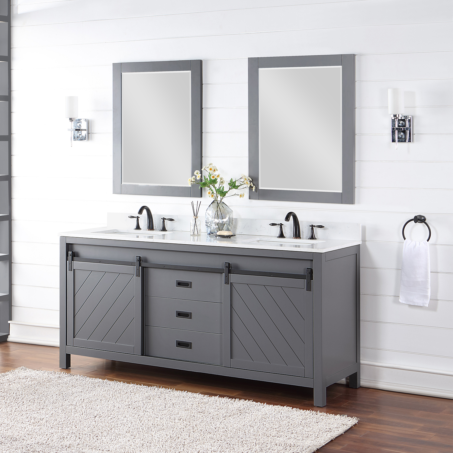 Altair Kinsley 72 Double Bathroom Vanity - image 3