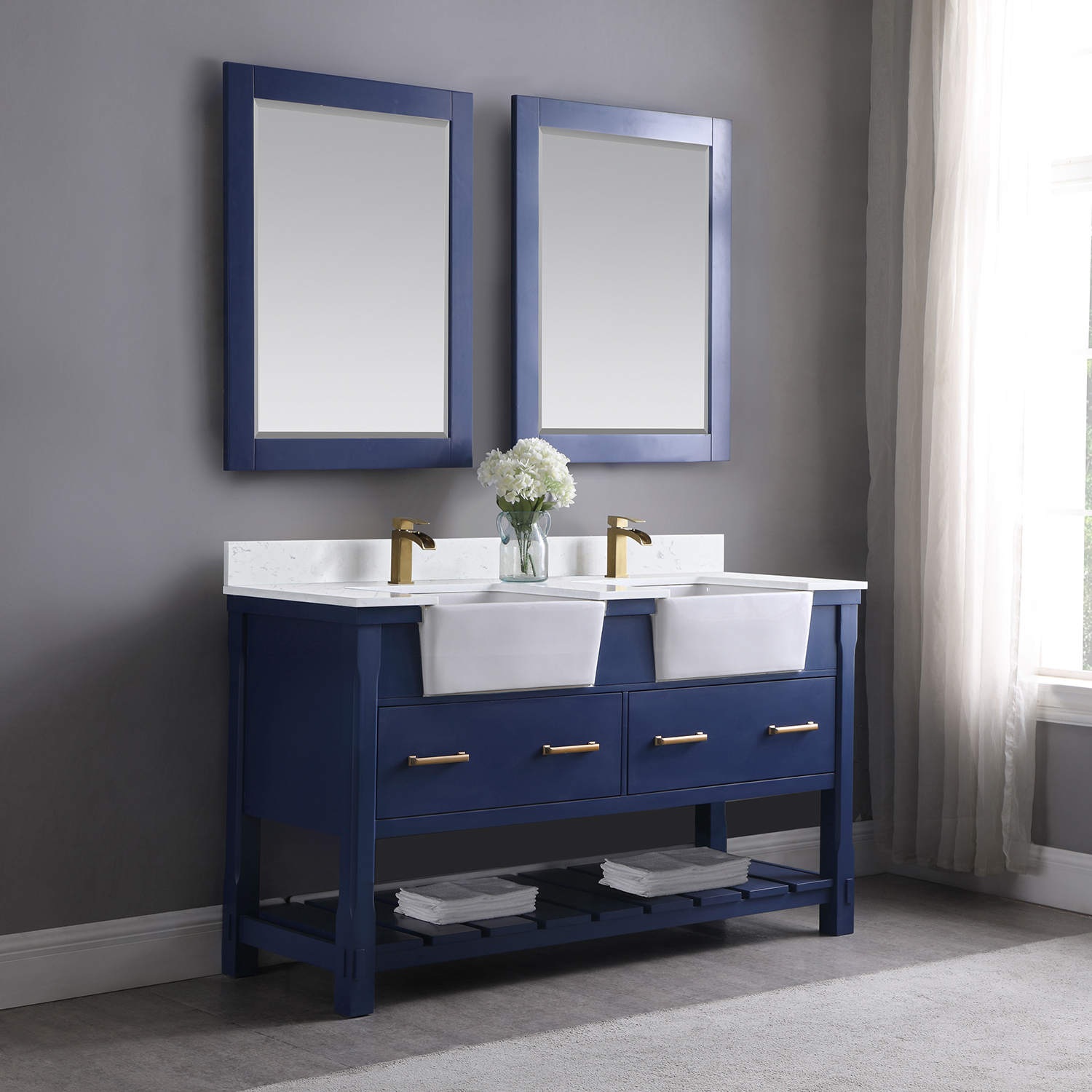 Altair Georgia 60" Double Bathroom Vanity - image 3