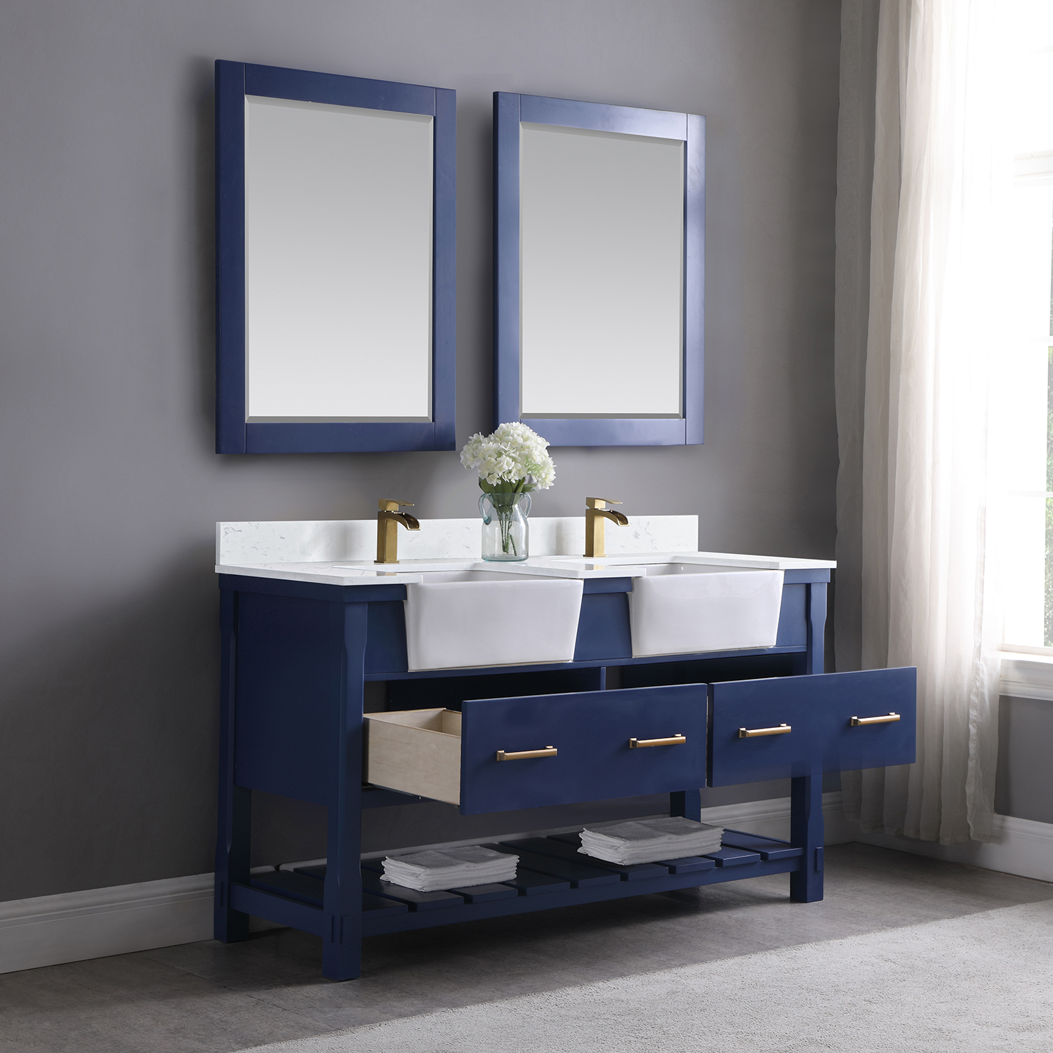 Altair Georgia 60" Double Bathroom Vanity - image 4