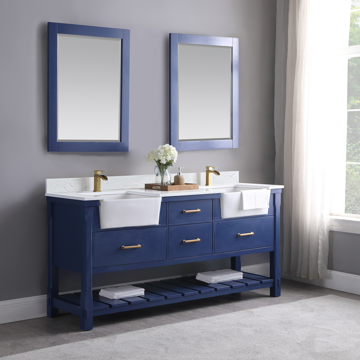 Altair Georgia 72" Double Bathroom Vanity - image 3