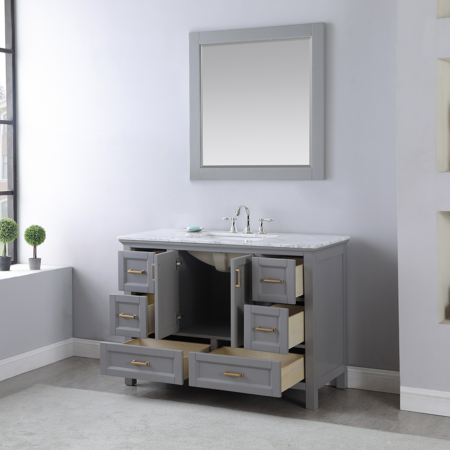 Altair Isla 48-Inch Single Bathroom Vanity - image 4