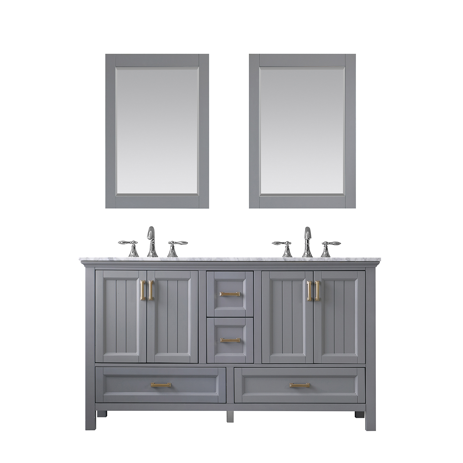 Altair Isla 60-Inch Double Bathroom Vanity - image 1