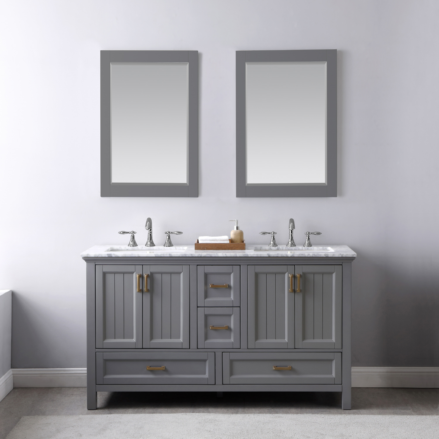 Altair Isla 60-Inch Double Bathroom Vanity - image 2