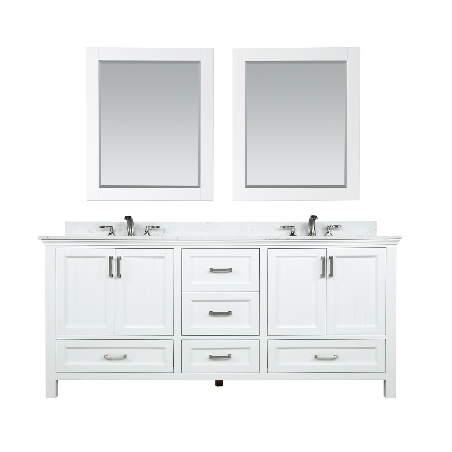 Altair Isla 72 Double Bathroom Vanity - image 1