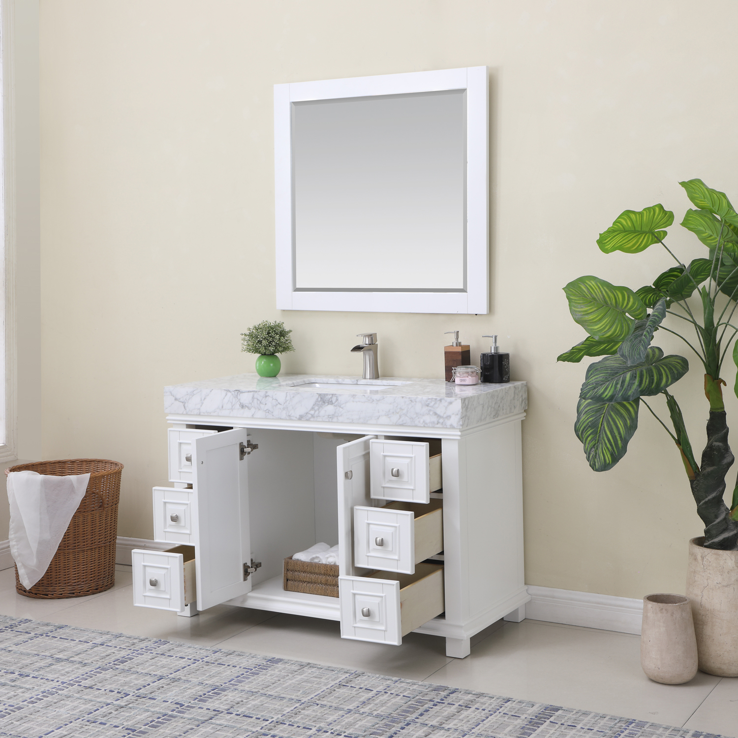 Altair Jardin 48-Inch Single Bathroom Vanity - image 4