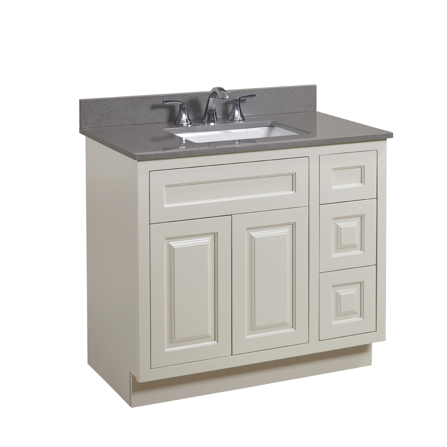 Altair Imperia Mountain Gray Bathroom Vanity Top - image 4