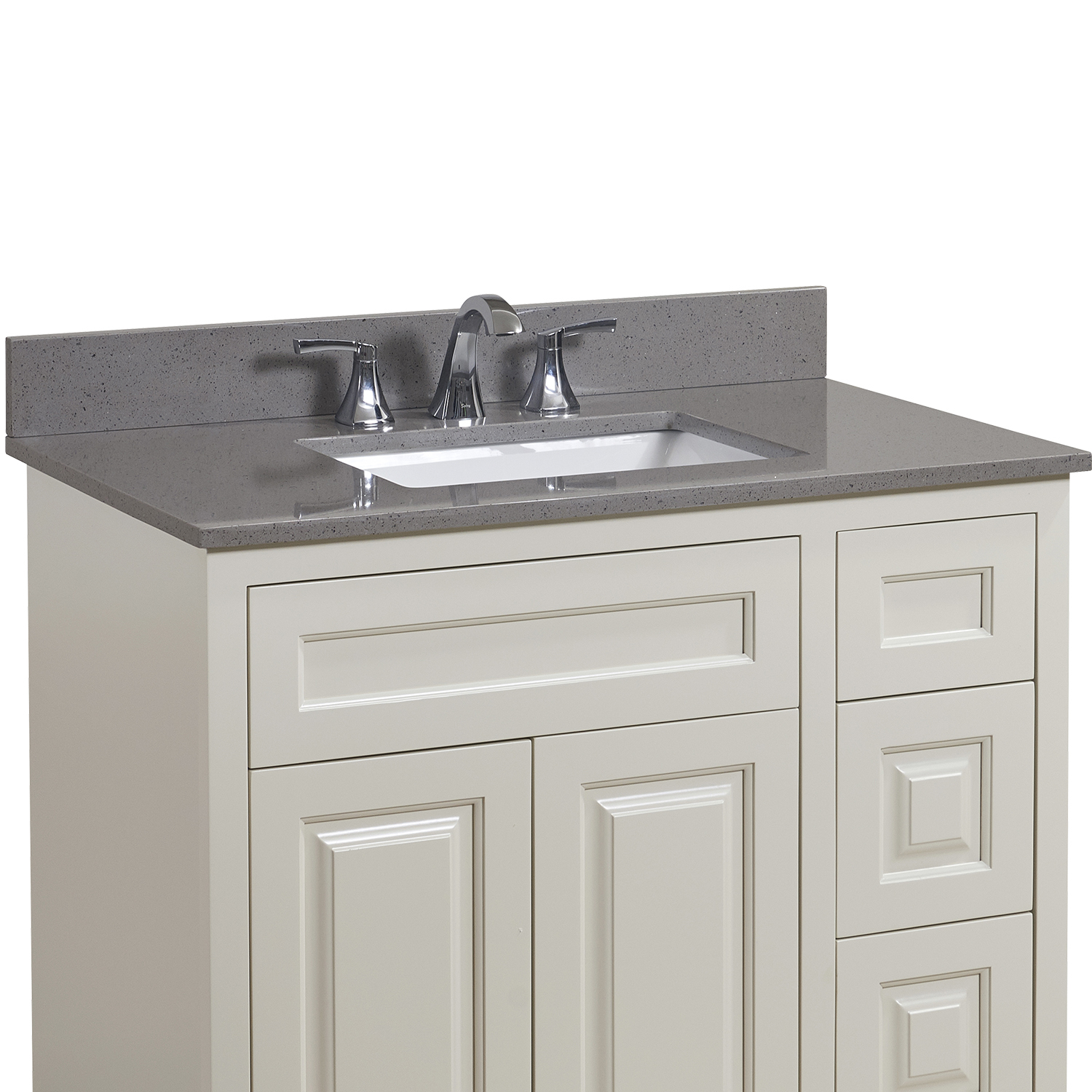 Altair Imperia Mountain Gray Bathroom Vanity Top - image 6