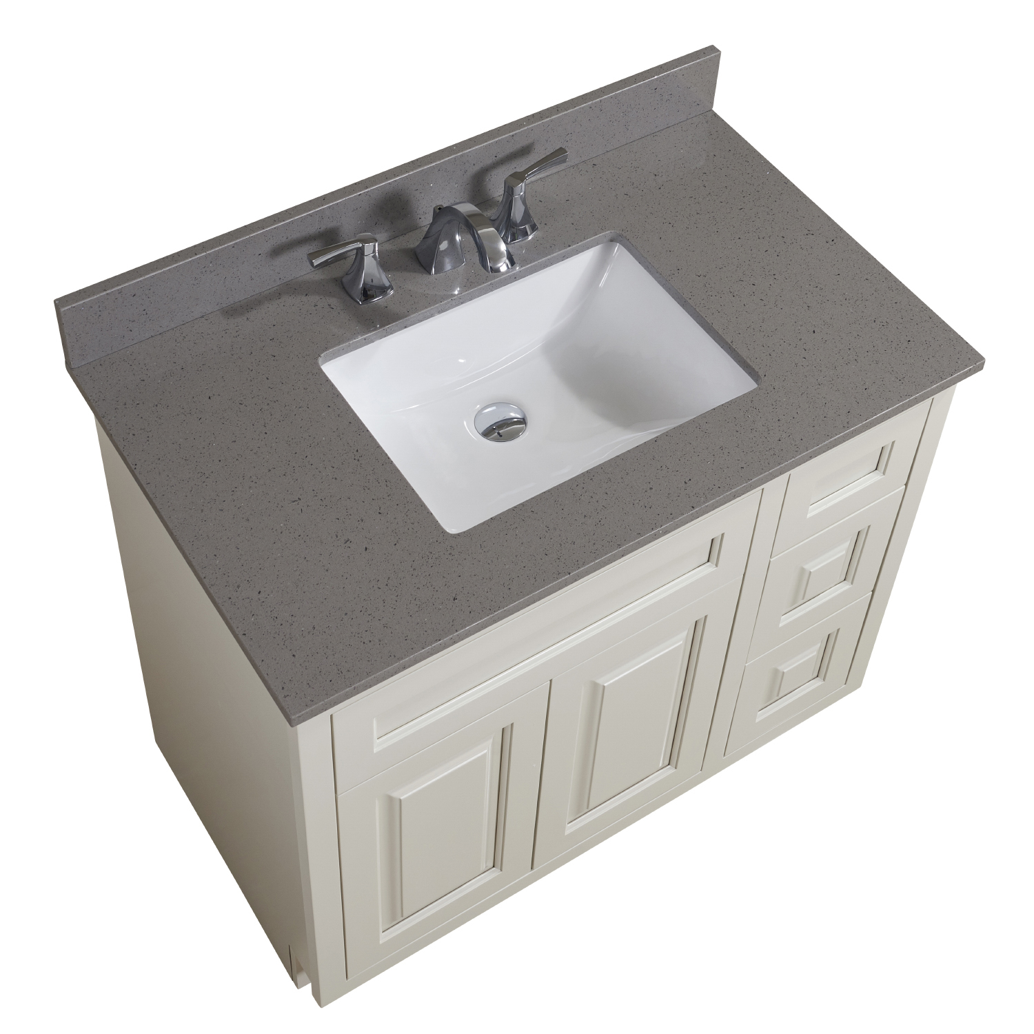 Altair Imperia Mountain Gray Bathroom Vanity Top - image 7