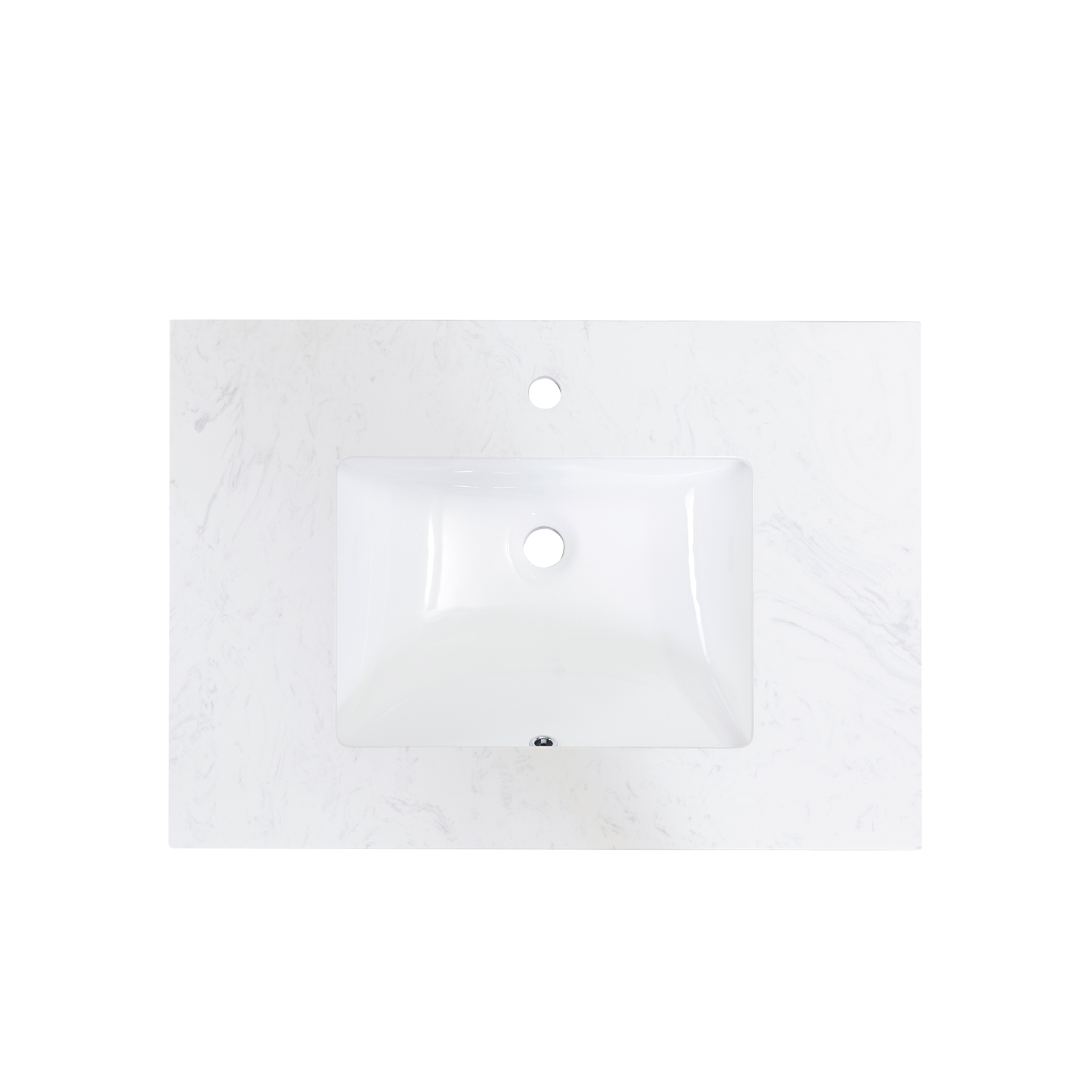 Altair Salerno Aosta White Bathroom Vanity Top - image 3