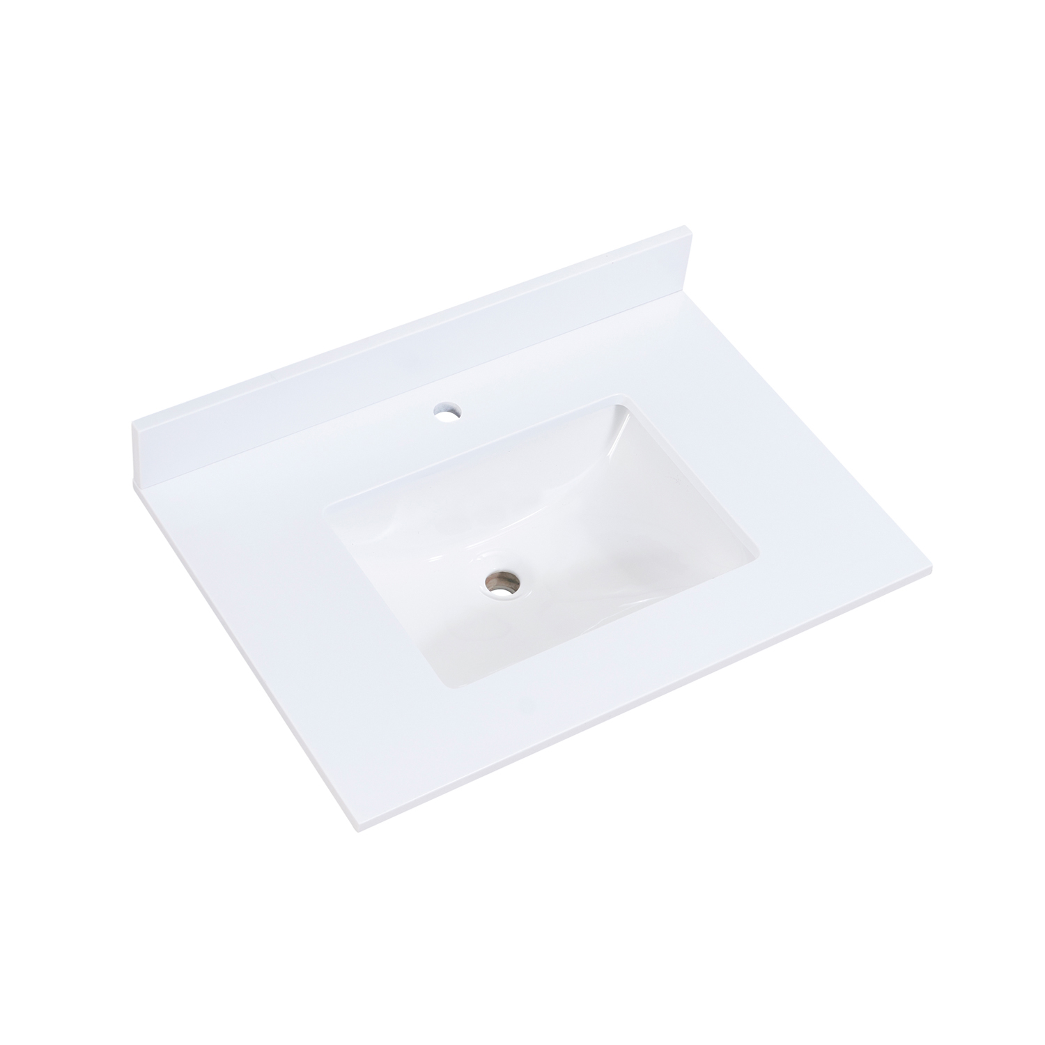 Altair Viterbo Snow White Bathroom Vanity Top - image 1