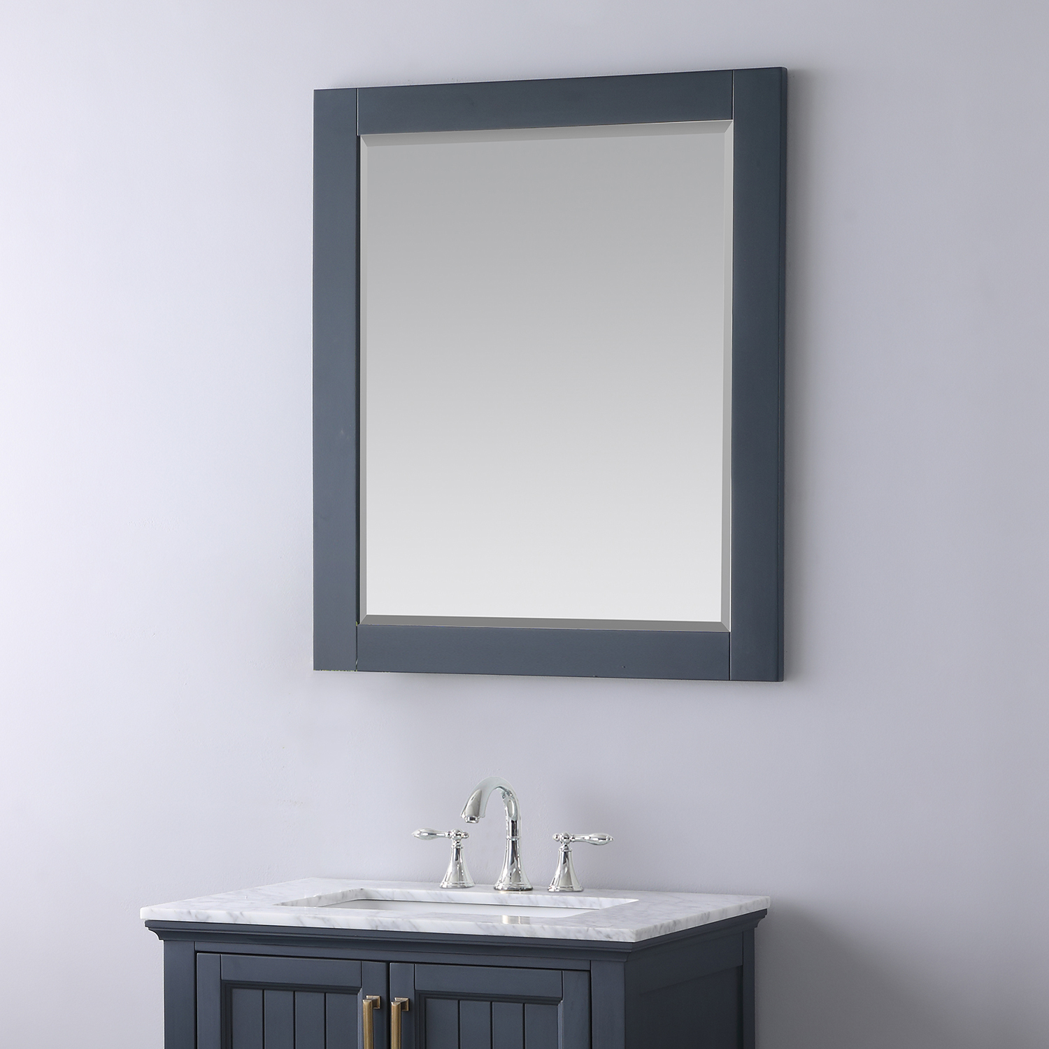 Altair Maribella Wood Framed Vanity Mirror - image 3