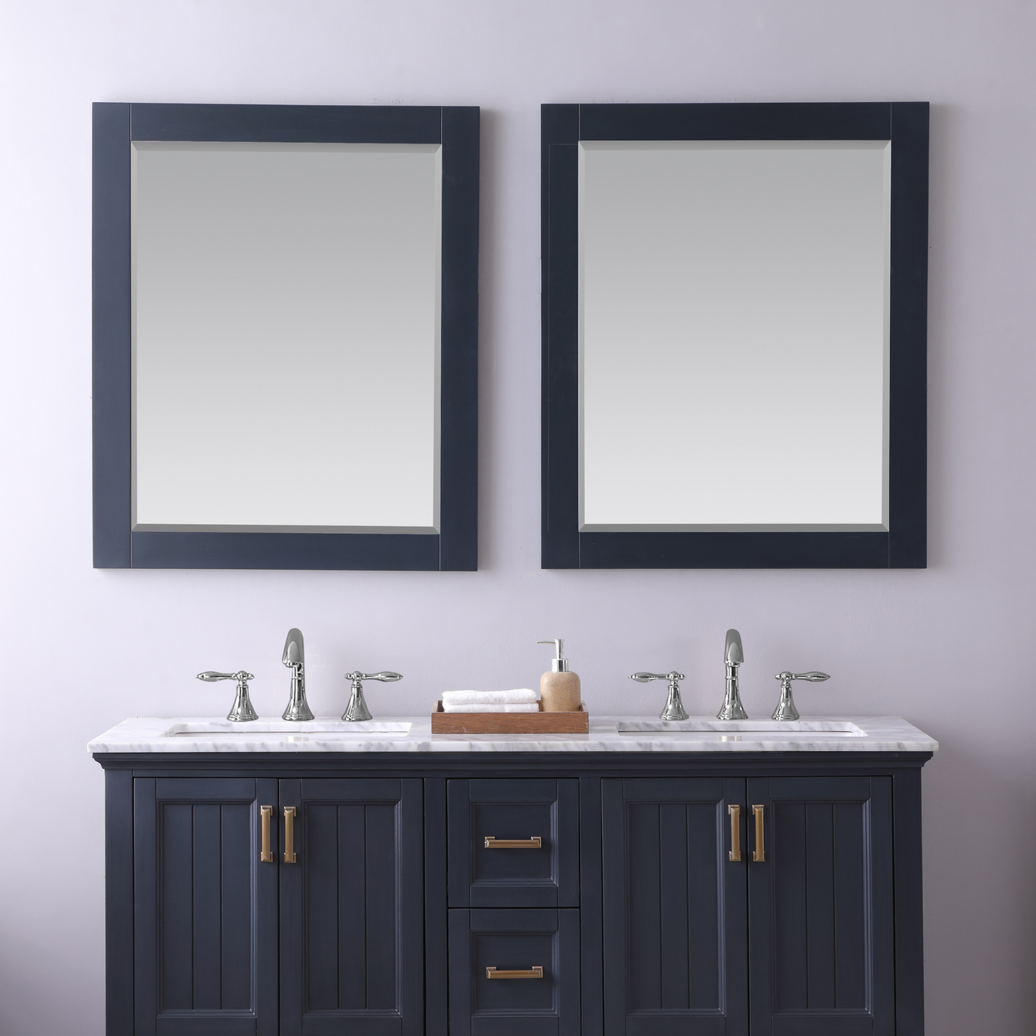 Altair Maribella Wood Framed Vanity Mirror - image 4