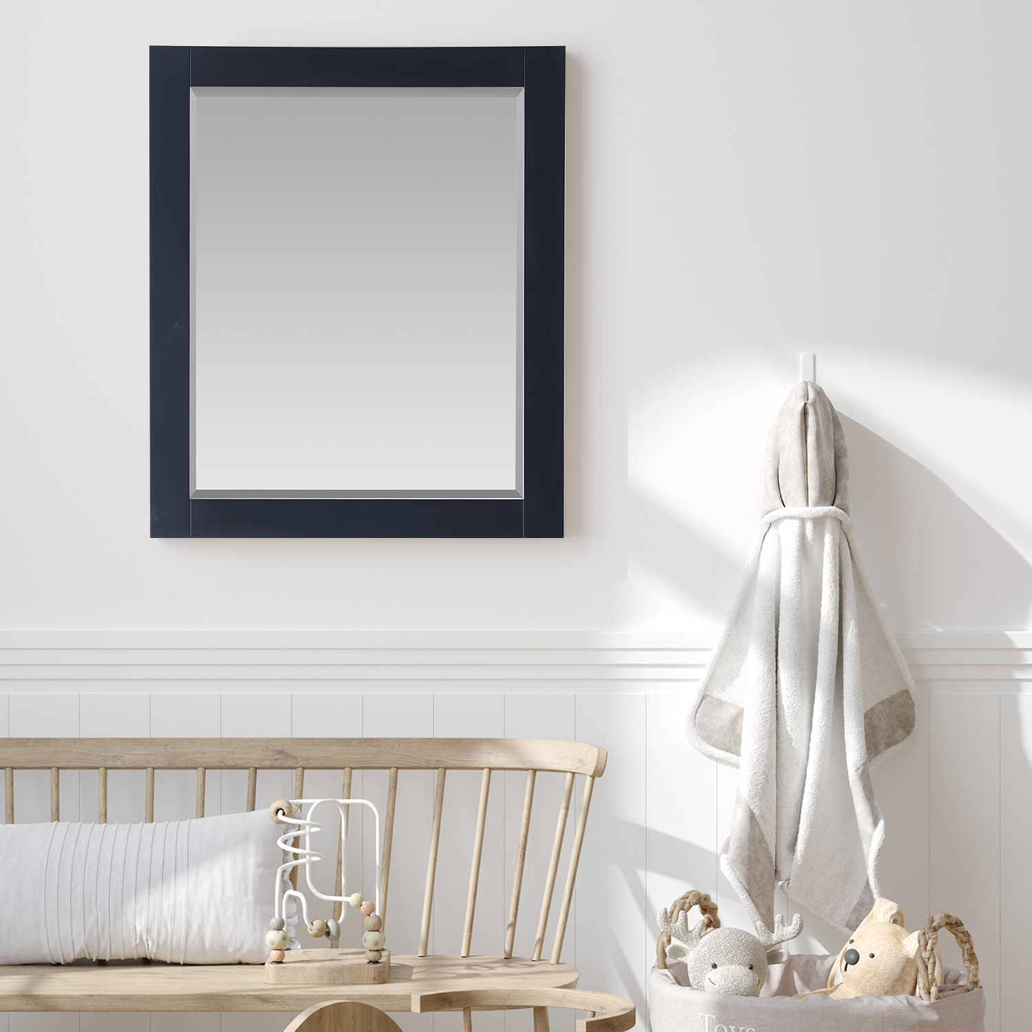 Altair Maribella Wood Framed Vanity Mirror - image 7