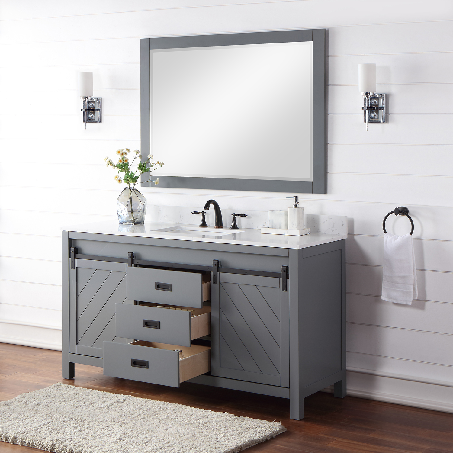 Altair Kinsley 60 Single Bathroom Vanity - image 4