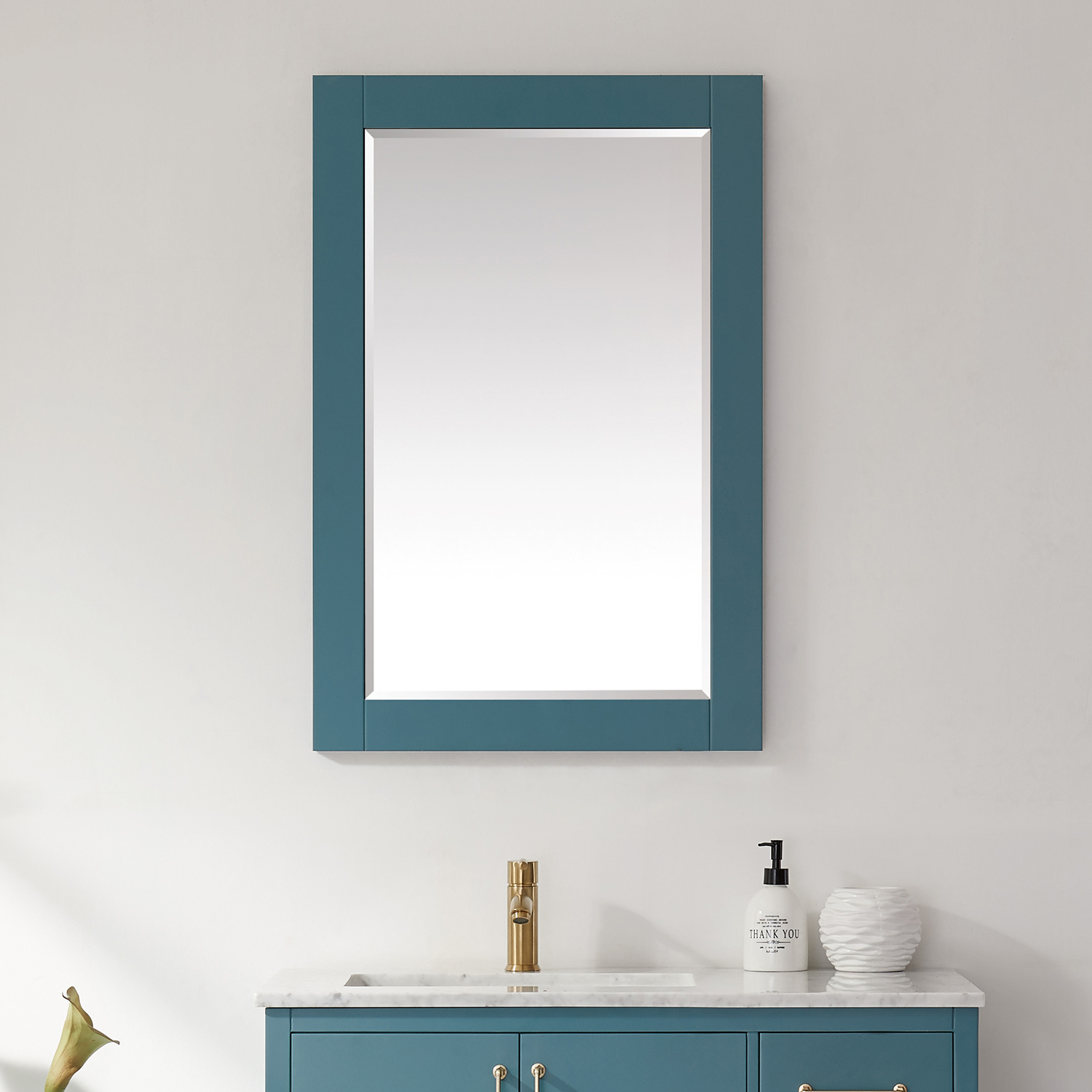 Altair Sutton Wood Framed Vanity Mirror - image 3