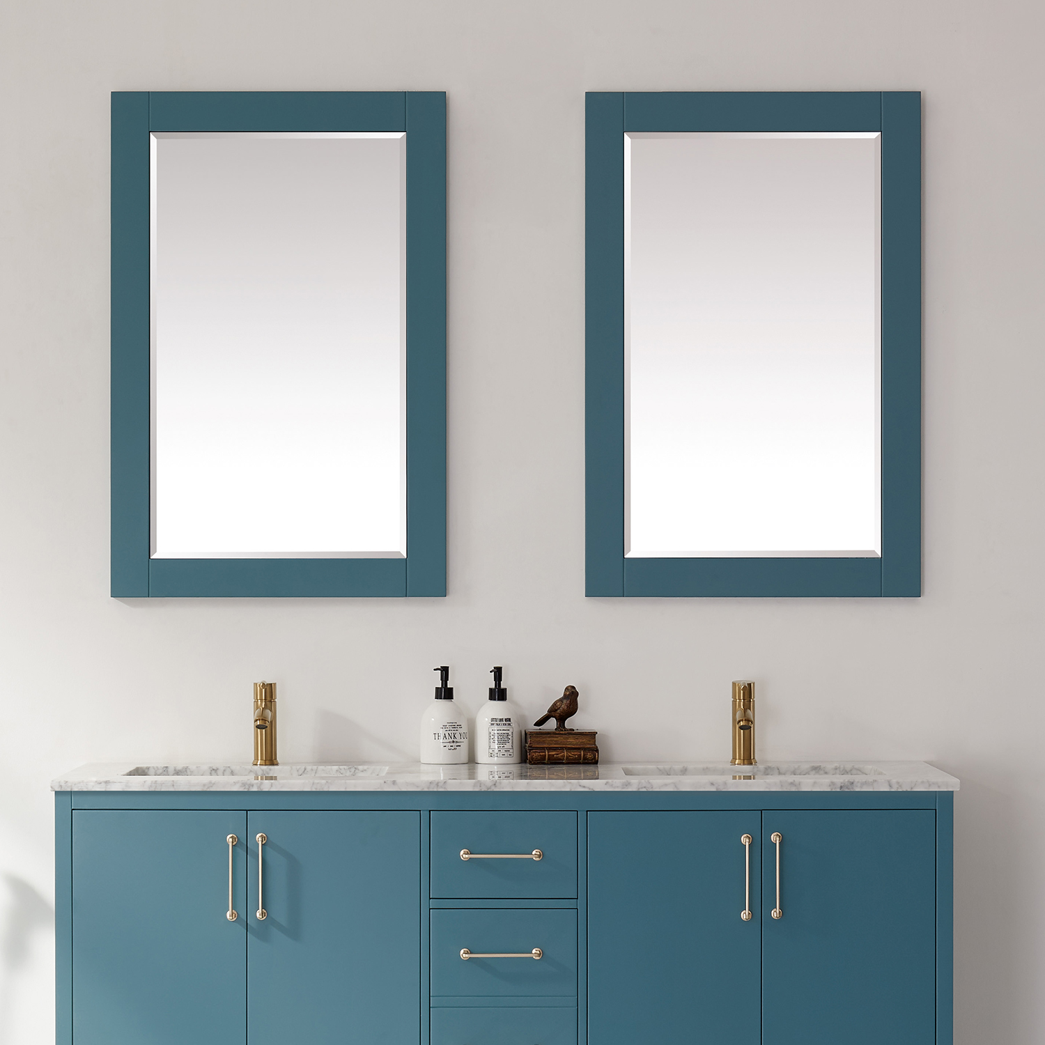 Altair Sutton Wood Framed Vanity Mirror - image 4