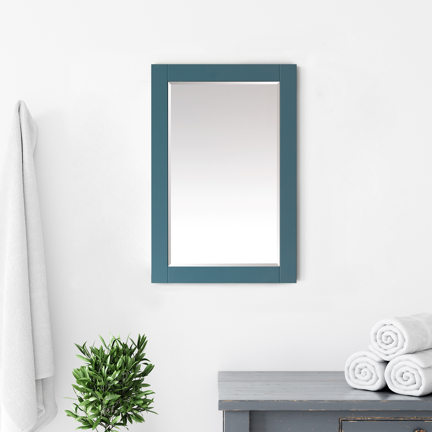 Altair Sutton Wood Framed Vanity Mirror - image 6