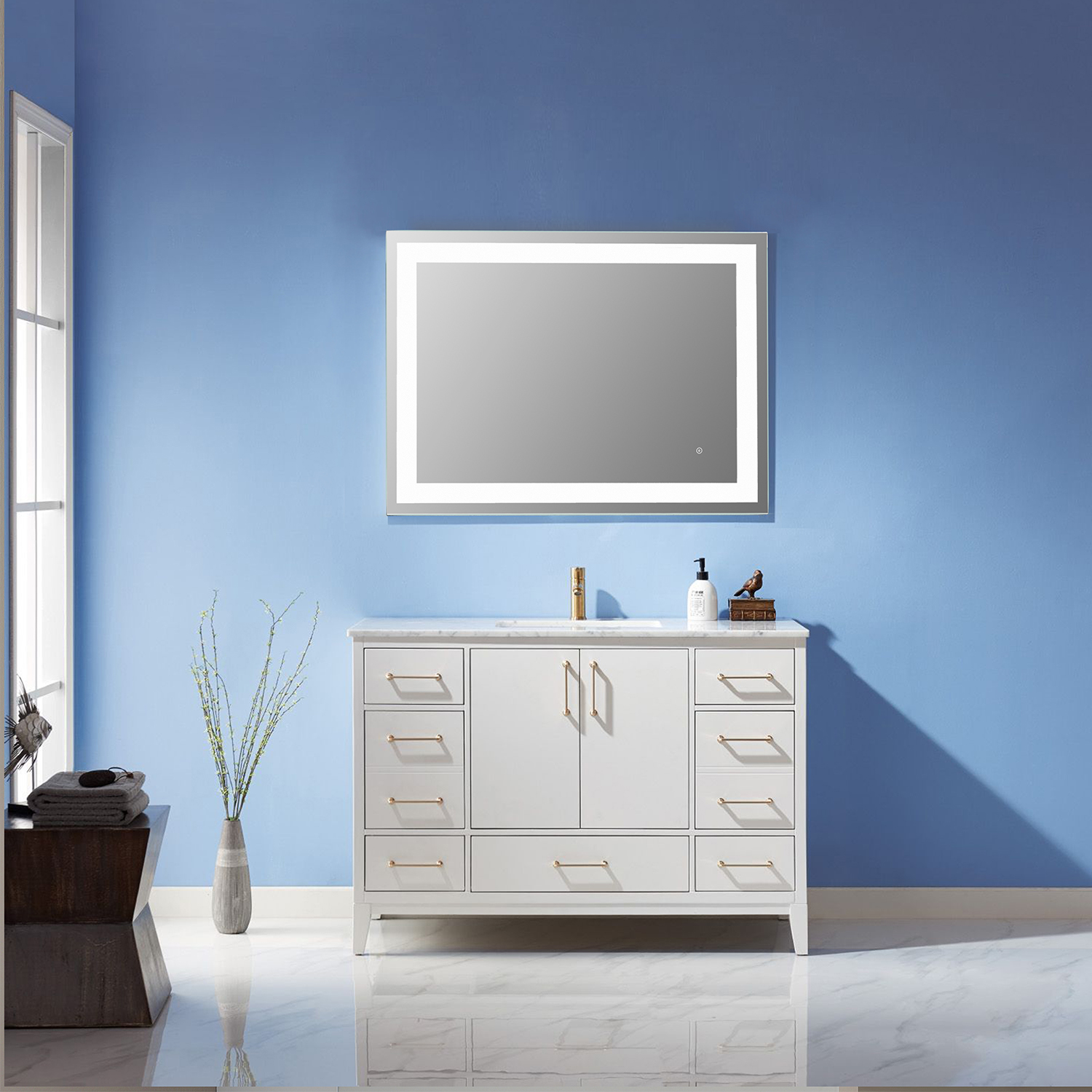 Altair Genova Frameless LED Vanity Mirror - image 2