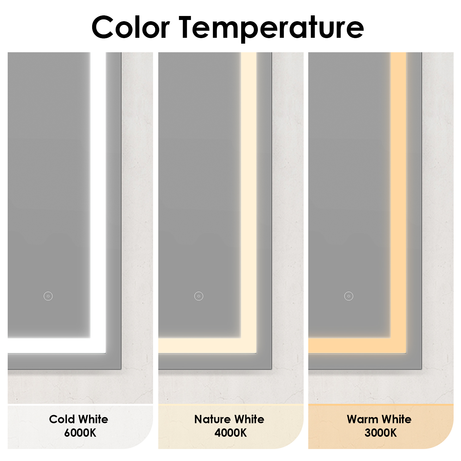 Altair Genova Frameless LED Vanity Mirror - image 11