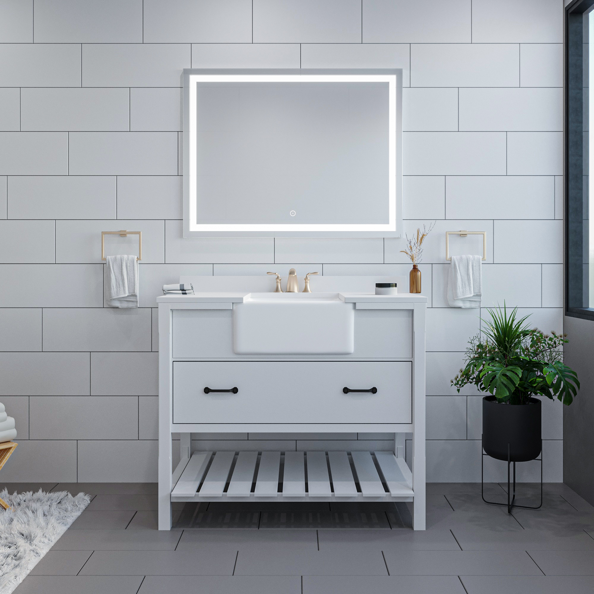 Altair Genova Frameless LED Vanity Mirror - image 9