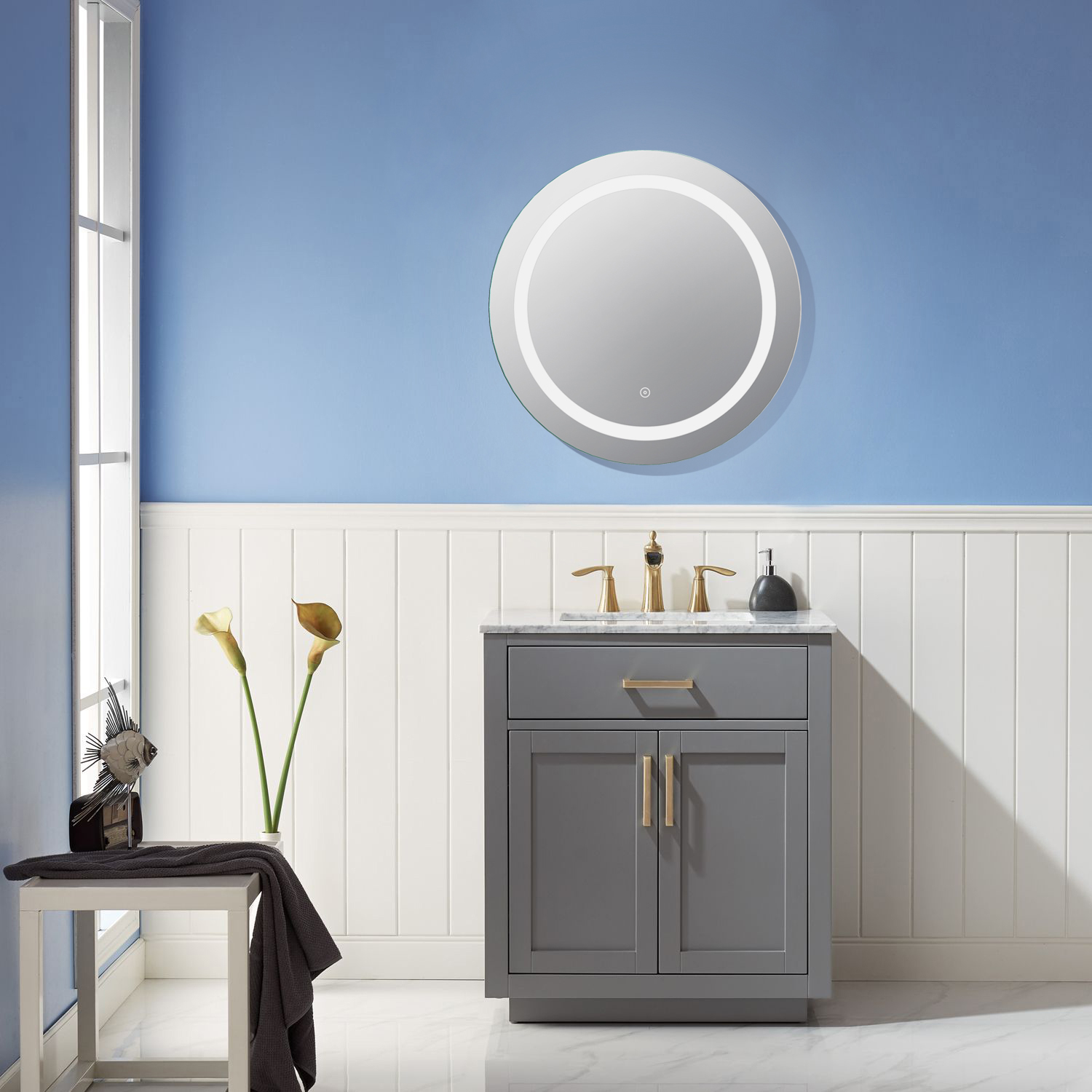 Altair Padova Frameless LED Vanity Mirror - image 2
