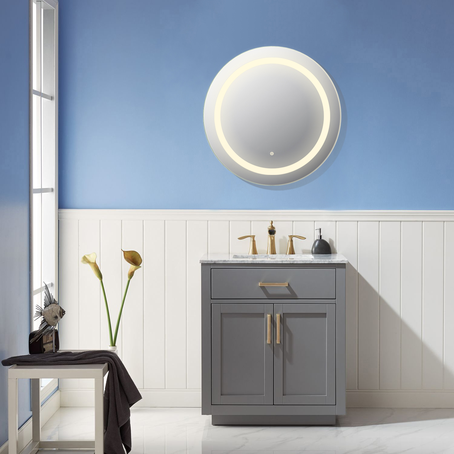 Altair Padova Frameless LED Vanity Mirror - image 8