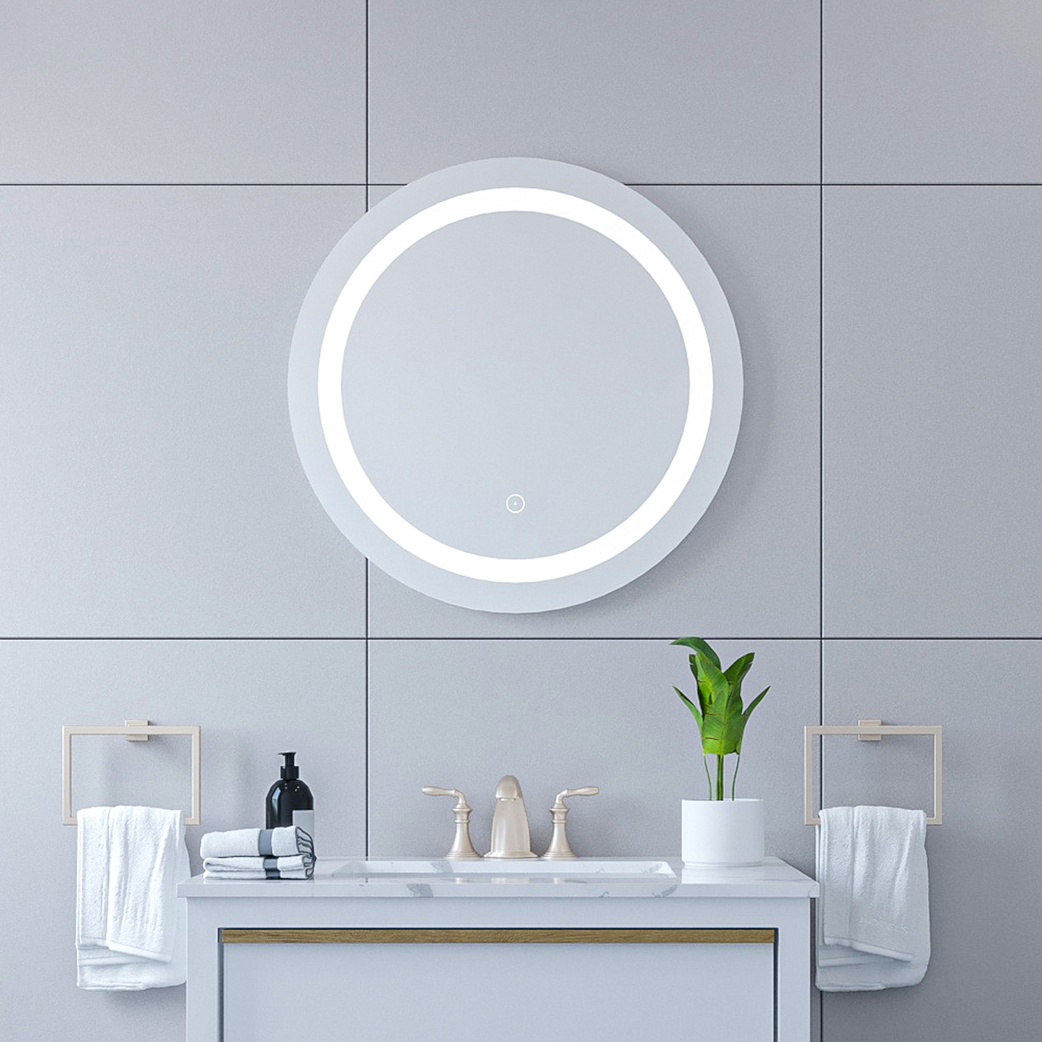 Altair Padova Frameless LED Vanity Mirror - image 10