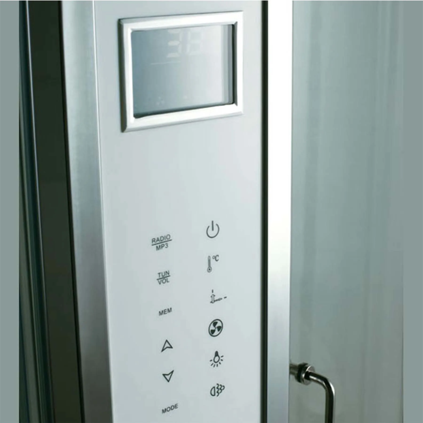 Athena WS-131 2 Person 12 Jetted 53L x 53W x 90H in Steam Shower - image 4