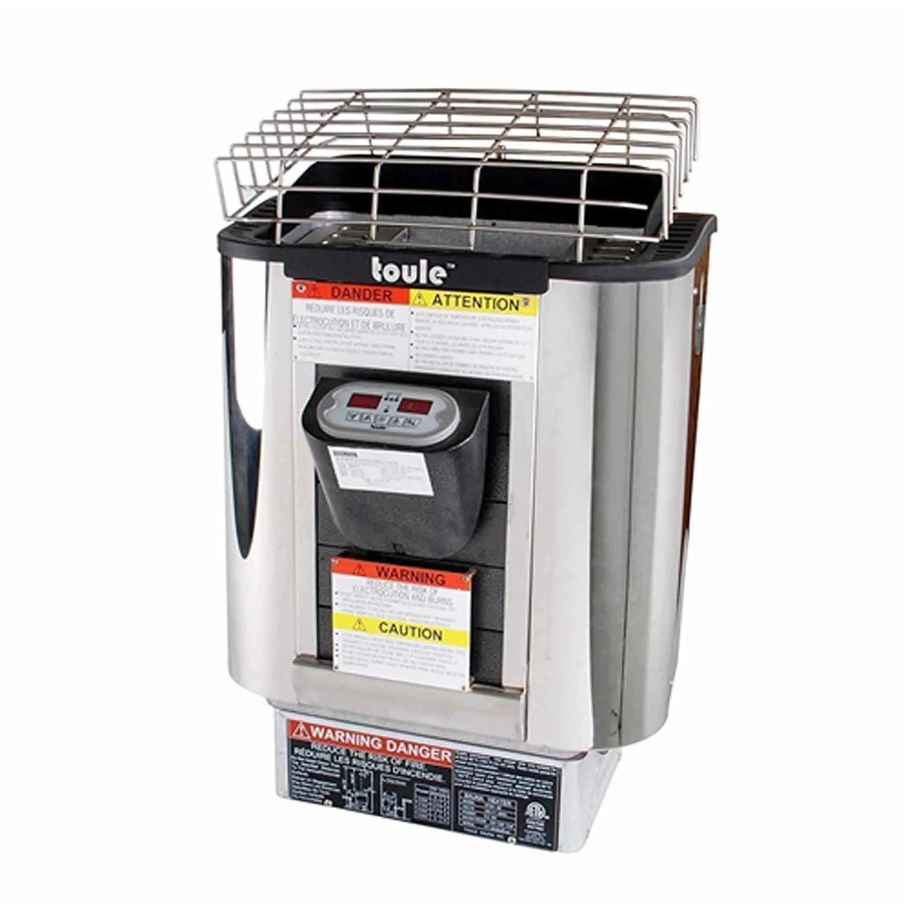 Aleko 6 Person 6 kW Rustic Cedar Shingle Outdoor Barrel Sauna - image 6