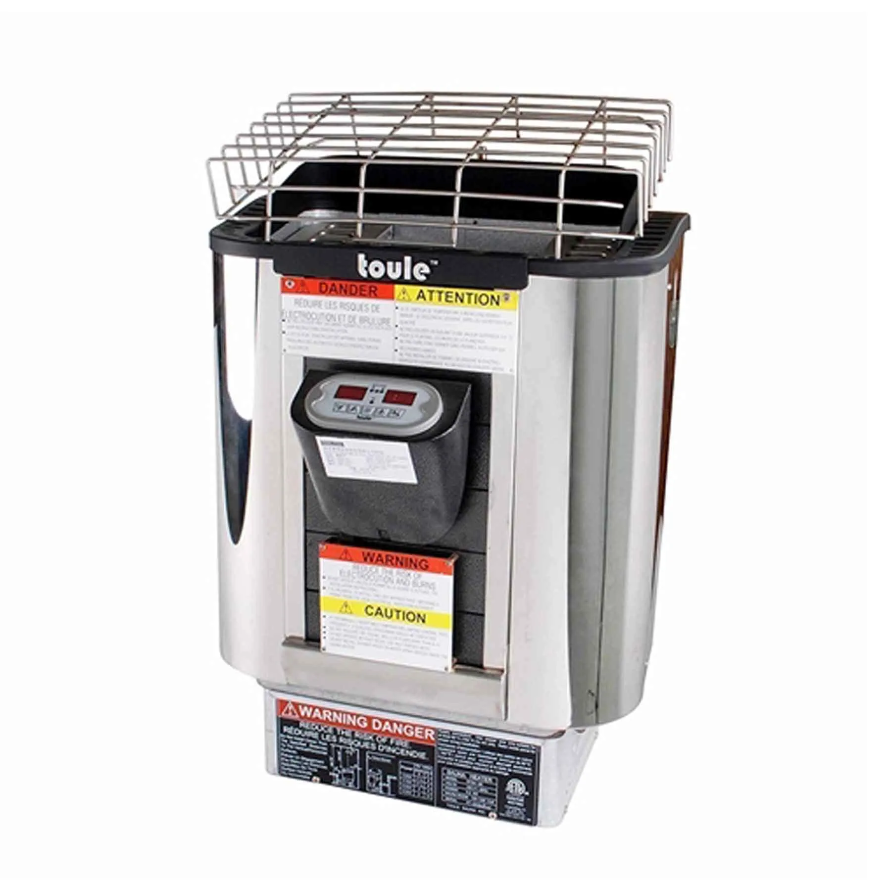 Aleko 8 Person 9 kW Hemlock Wet Dry Outdoor Traditional Sauna - image 7