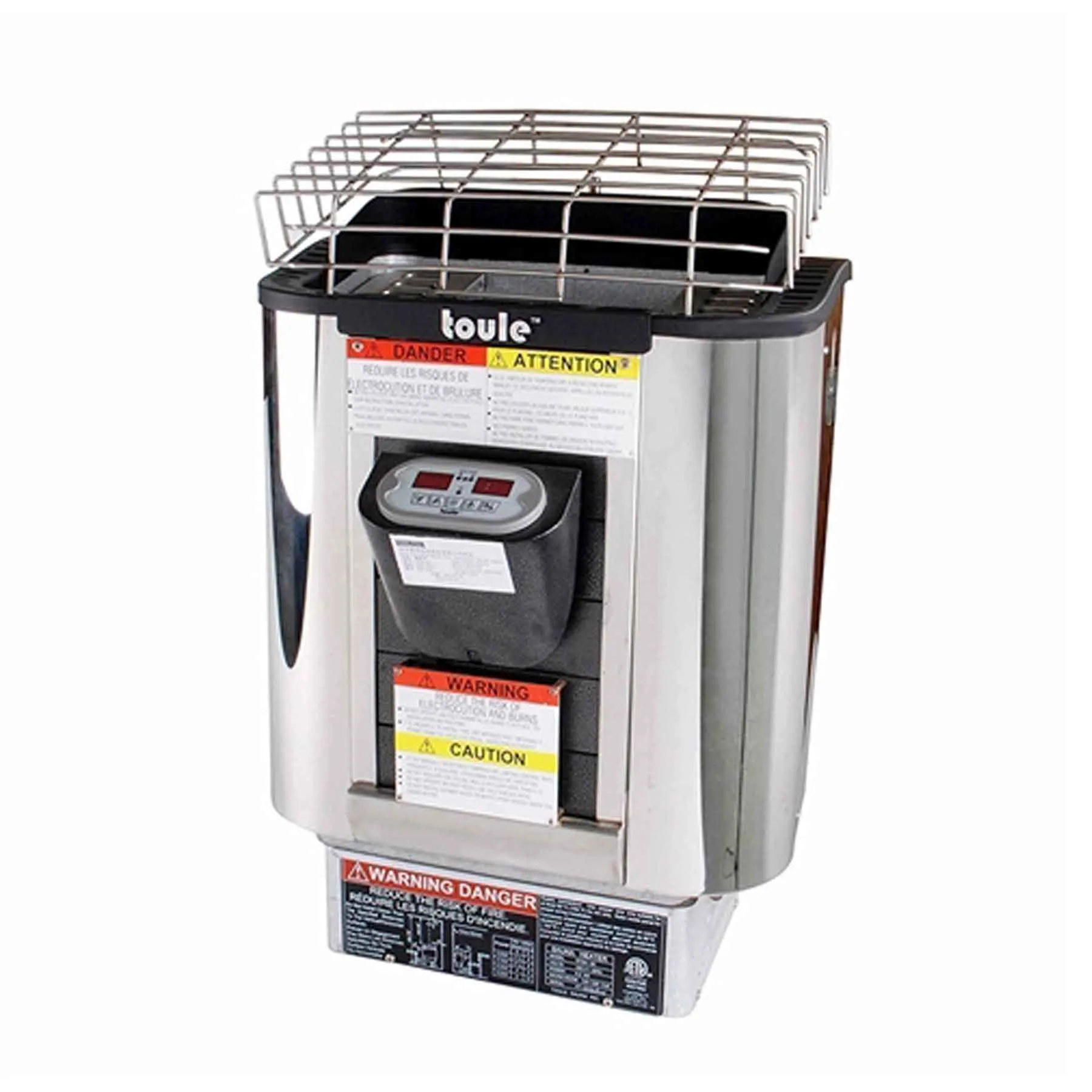 Aleko 4 Person 4.5 kW Hemlock Wet Dry Indoor Traditional Sauna - image 7