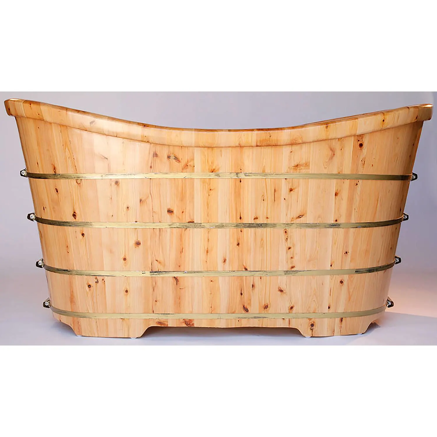 ALFI AB1105 63 inch Cedar Free Standing Bathtub - image 3