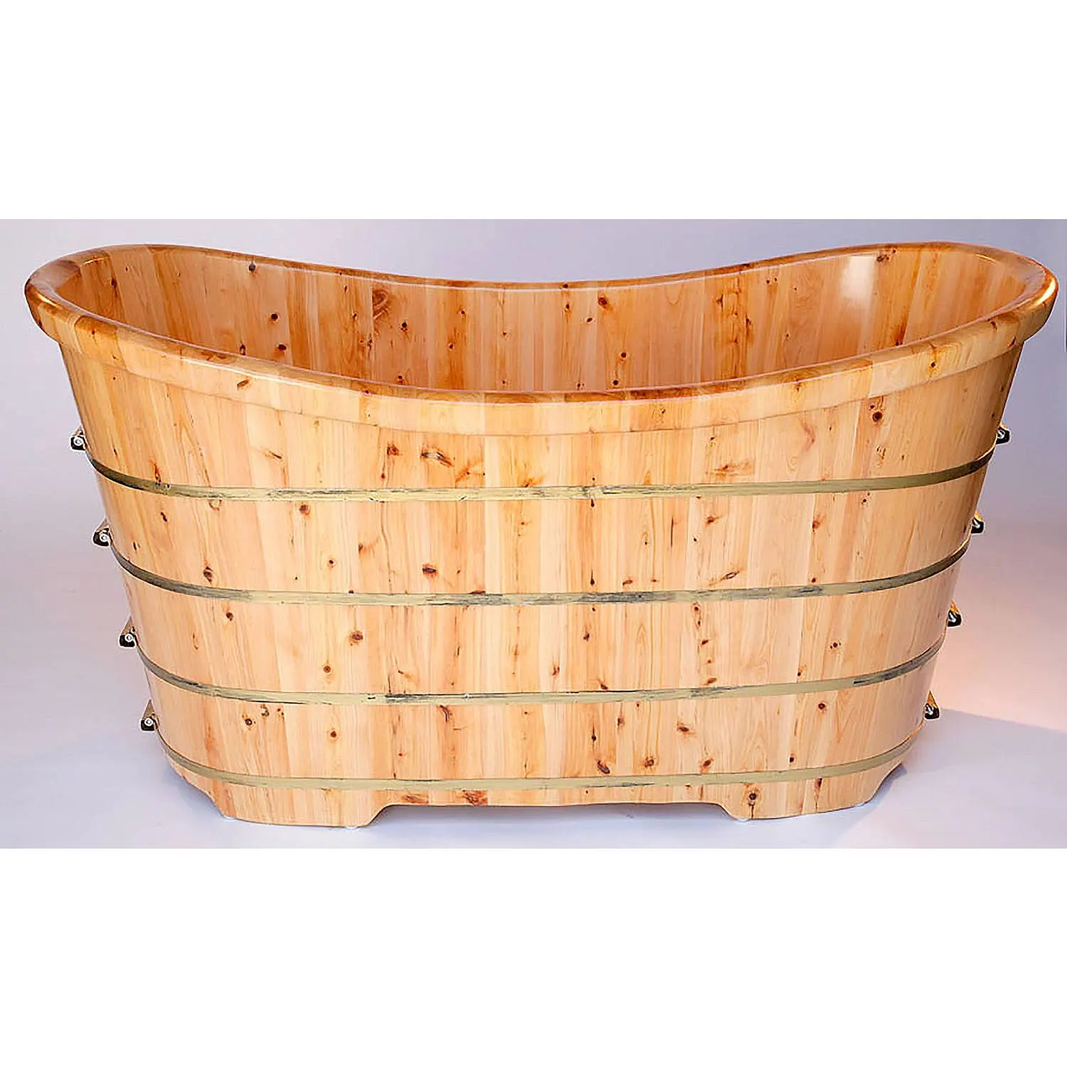 ALFI AB1105 63 inch Cedar Free Standing Bathtub - image 4