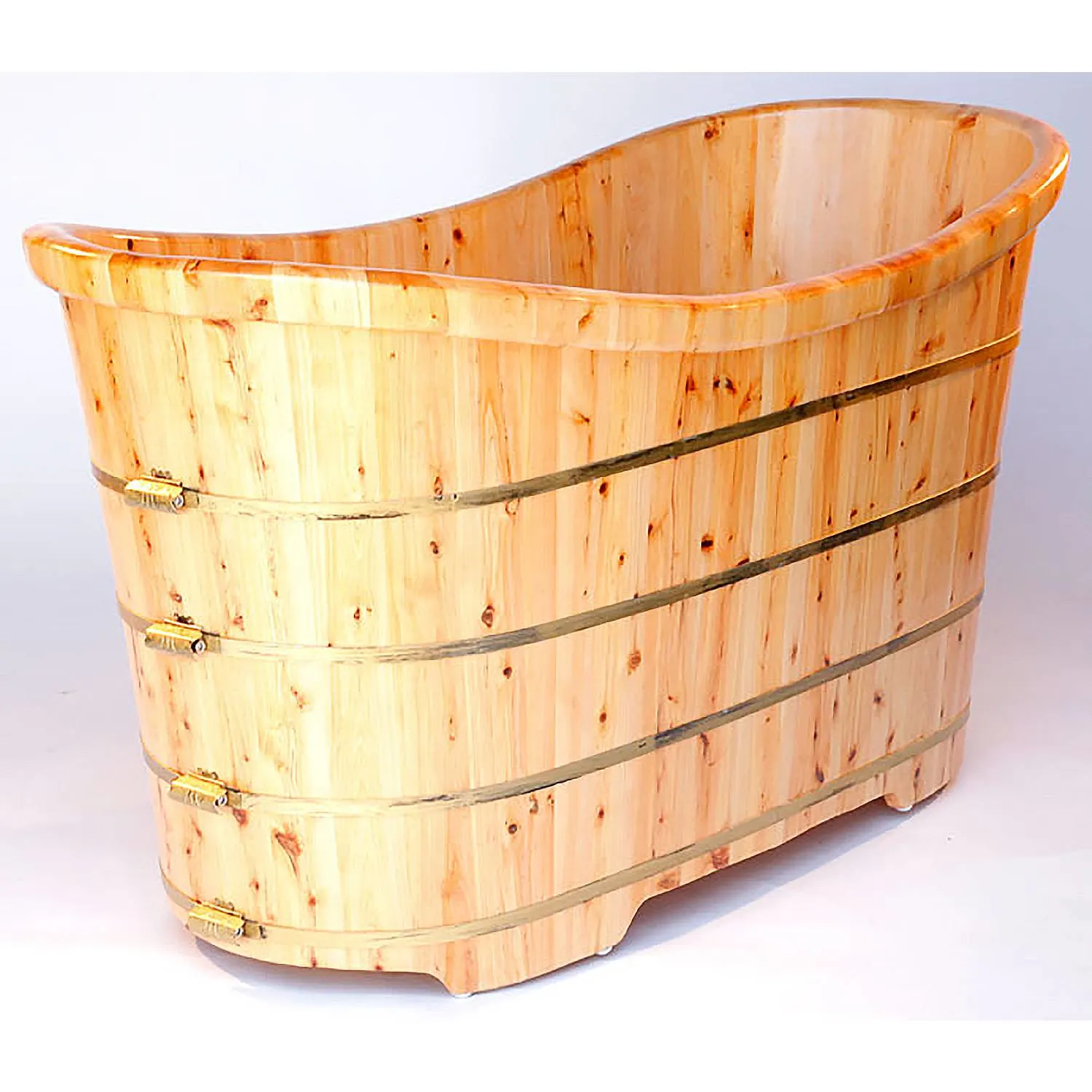 ALFI AB1105 63 inch Cedar Free Standing Bathtub - image 5