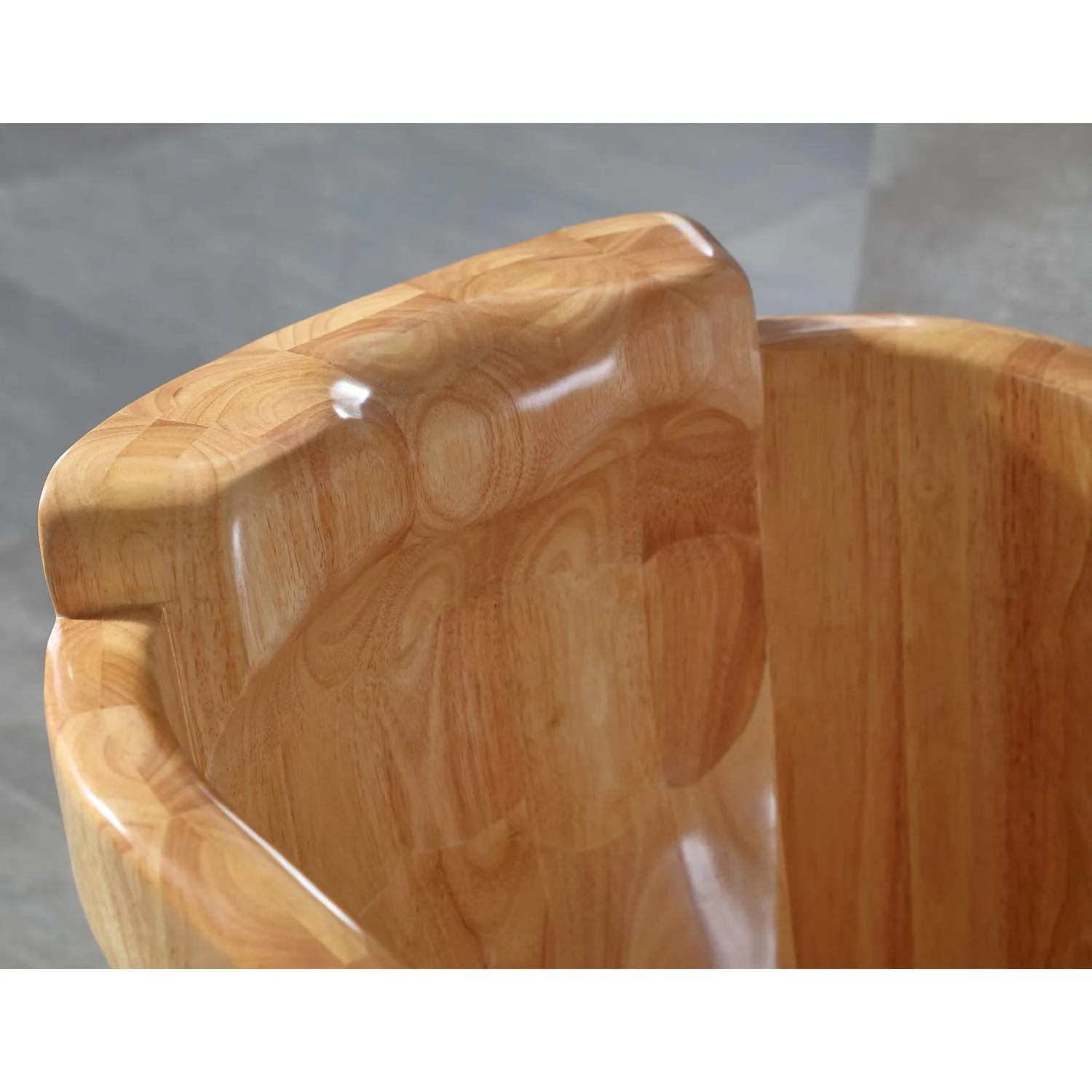 ALFI AB1187 57 inch Rubber Free Standing Soaking Bathtub With Headrests - image 9