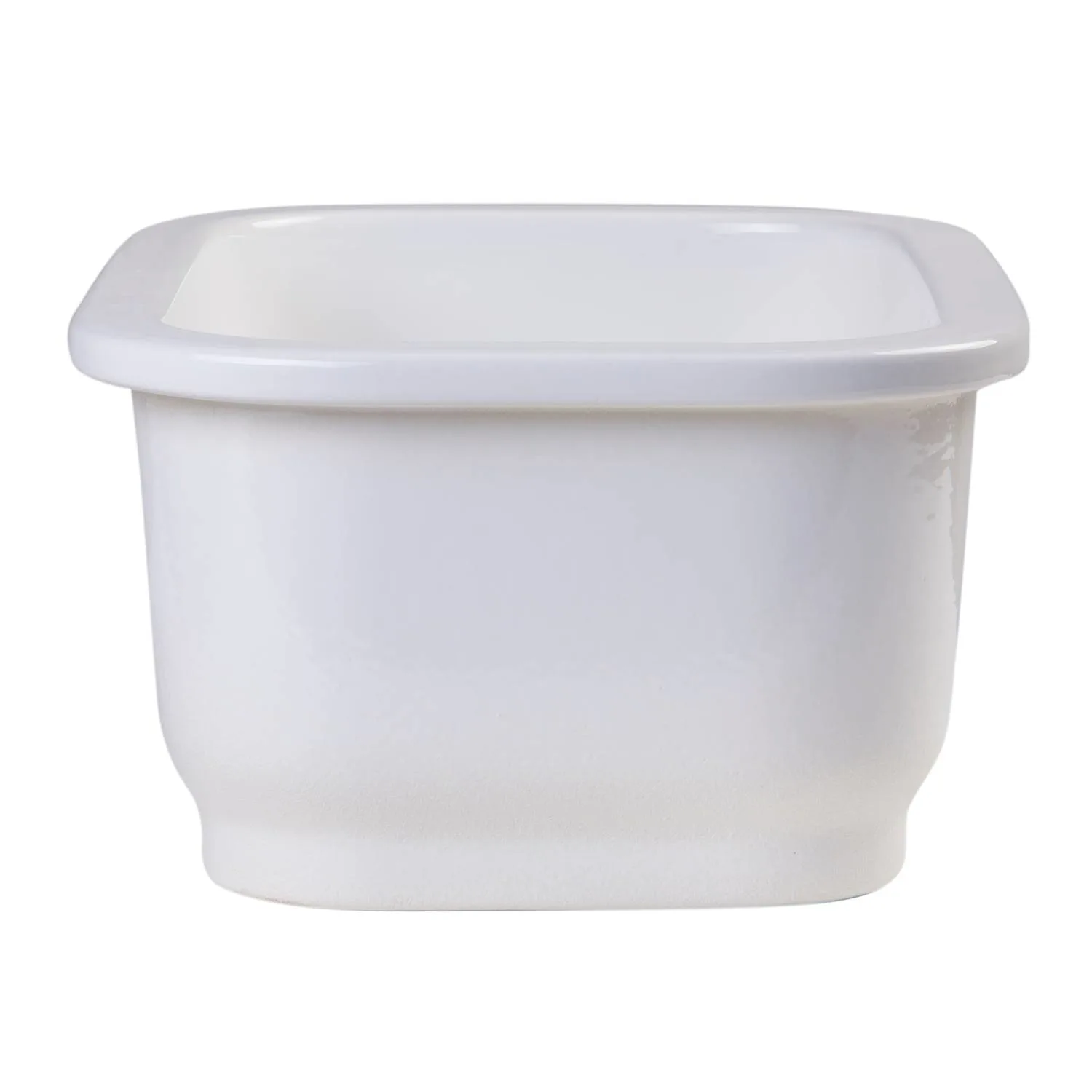 ALFI AB1218 Rectangular Fireclay Undermount /Drop-in Prep Kitchen Sink - image 3