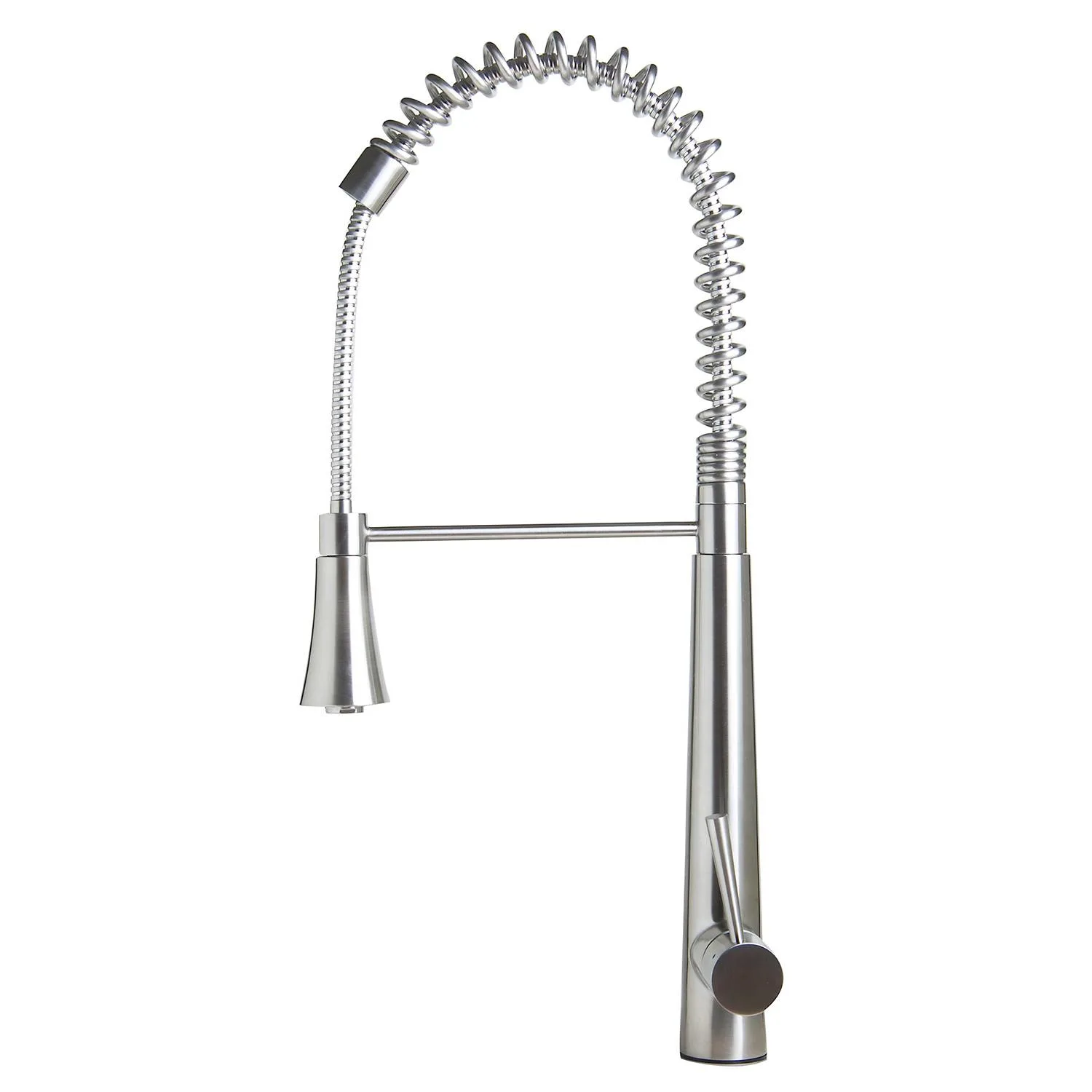 ALFI AB2039S Stainless Steel Commercial Spring Faucet With Shower Spray