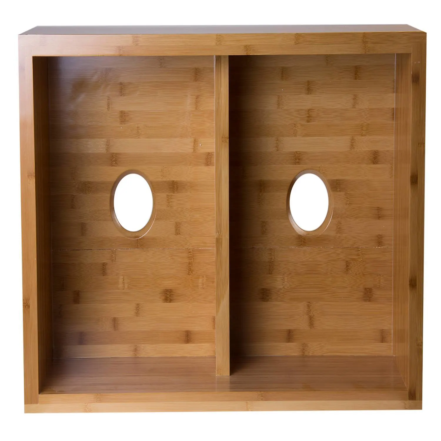 ALFI AB3321 33 inch Double Bowl Bamboo Farm Front Kitchen Sink - image 2