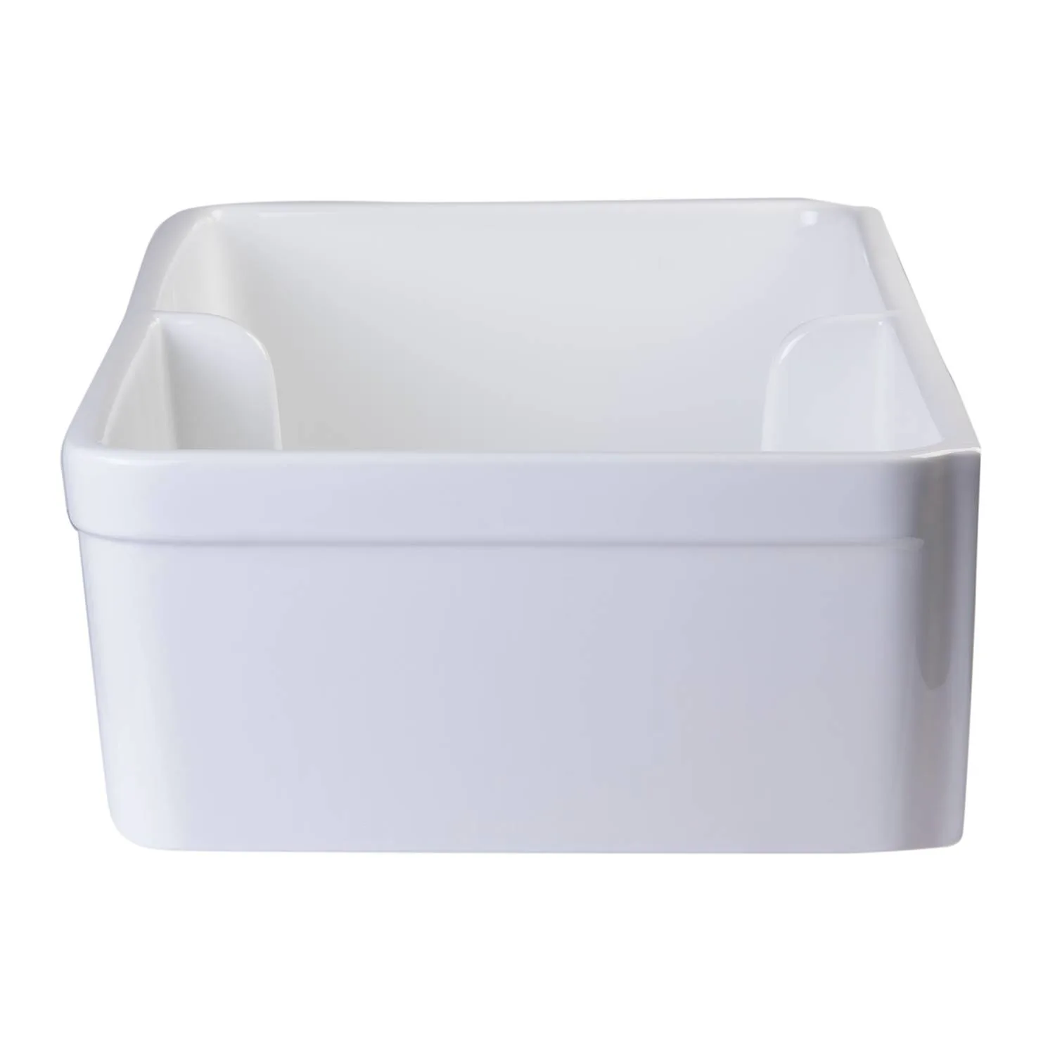 ALFI AB5123 32 inch Double Bowl Short Fireclay Farm Kitchen Sink - image 4