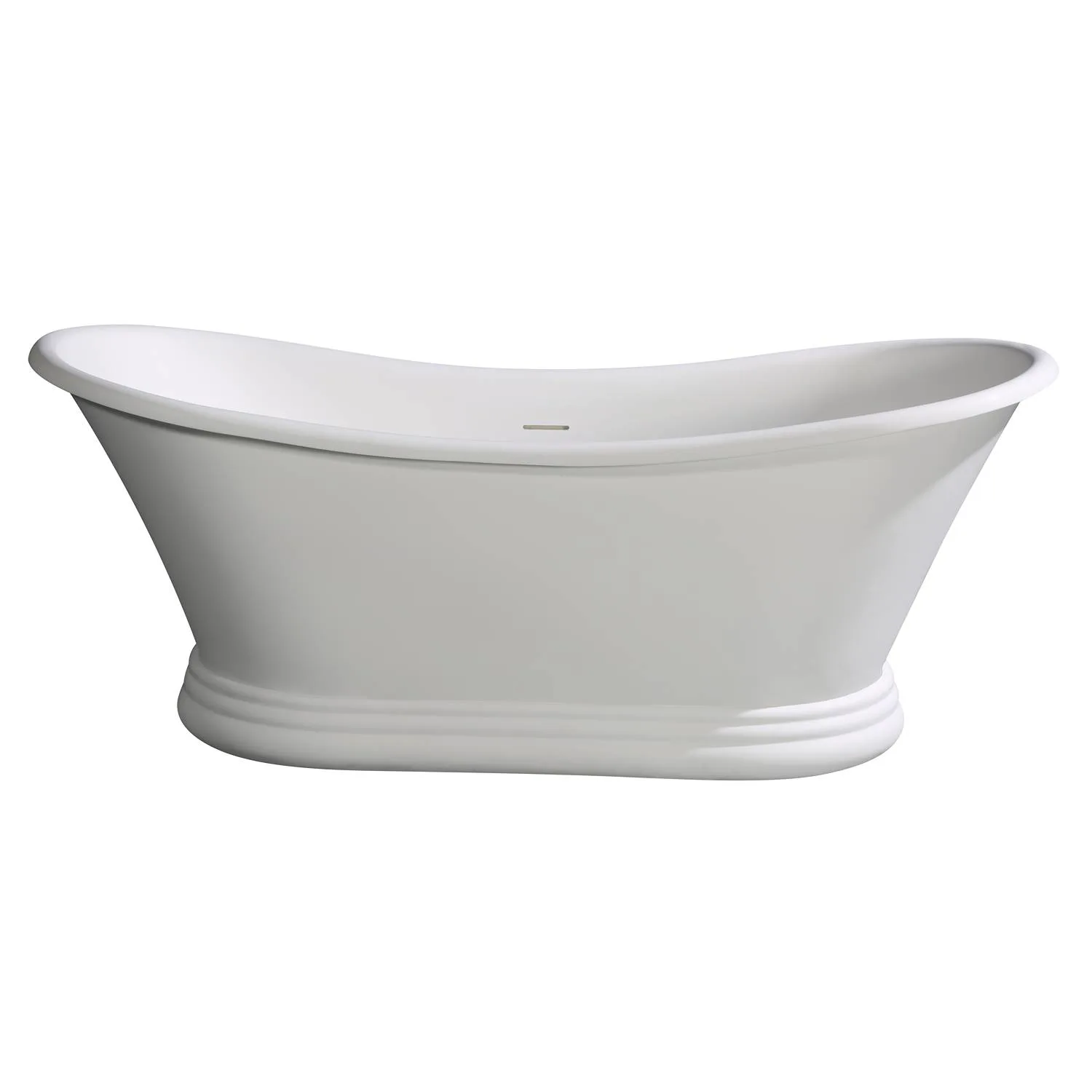 ALFI AB9950 67 inch Matte Pedestal Resin Bathtub